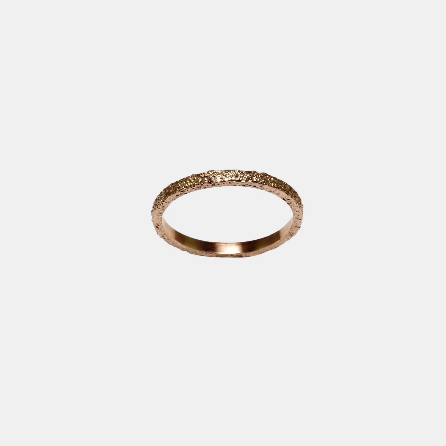 Thin Frost Rose Gold Wedding Band-Rings-Eliise Maar Fine Jewellery Australia-Eliise Maar Jewellery