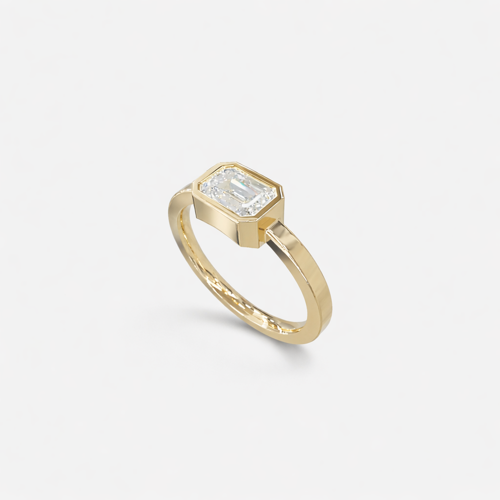 Rings-A bold expression of love, unity, and courage. The Alma Solitaire is designed to be worn as the Alma Ring Set.-ELIISE MAAR JEWELLERY