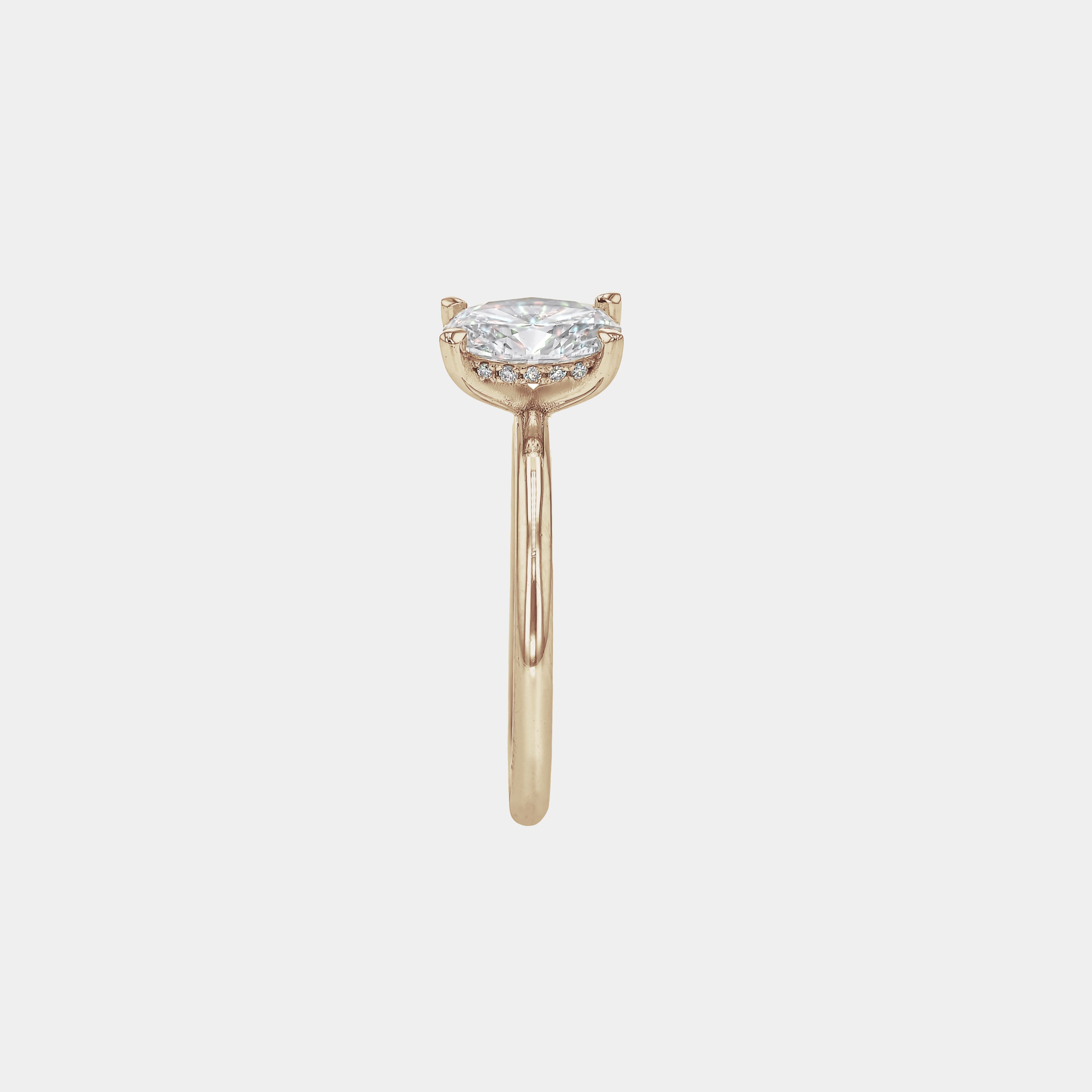 Rings-Discover the Harper Diamond Ring, a timeless symbol of elegance. Meticulously crafted with a stunning lab-grown or natural diamonds, this ring embodies sustainable luxury. Elevate your style with this exquisite piece, designed to last a lifetime.-ELIISE MAAR JEWELLERY