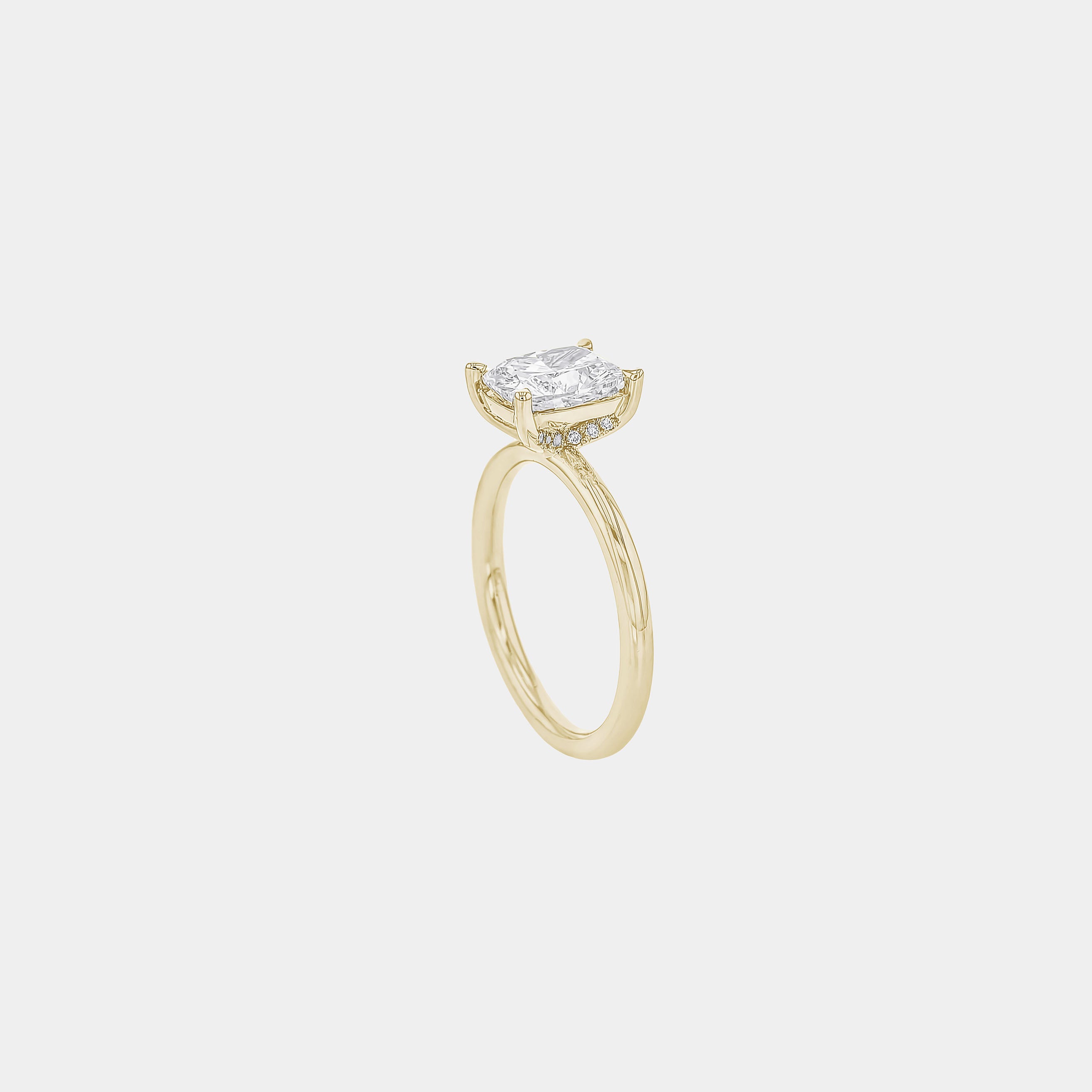Rings-Discover the Jamie Diamond Ring, a timeless symbol of elegance. Meticulously crafted with a stunning lab-grown or natural diamonds, this ring embodies sustainable luxury. Elevate your style with this exquisite piece, designed to last a lifetime. Shown paired with the Lauren Diamond Band.-ELIISE MAAR JEWELLERY