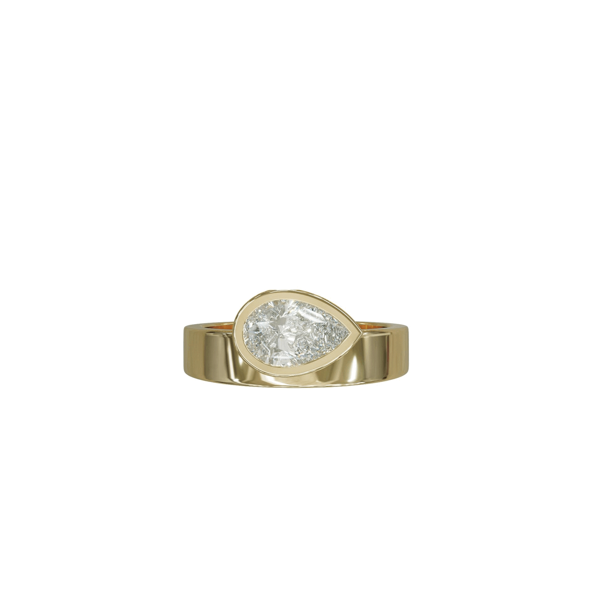 Rings-Kali Ring The Kali Ring draws inspiration from her namesake Hindu goddess of time, change, creation and power. Known as being a defender of innocence Kali is a force to be reckoned with. The striking pear cut stone set in the thick band represents the divine female power that Kali embodies. Kali Diamond Band In the grand tapestry of love, where every thread weaves a story of passion and devotion, the Kali Diamond Band emerges as a luminous testament to the courage that binds two souls. Consisting of 5
