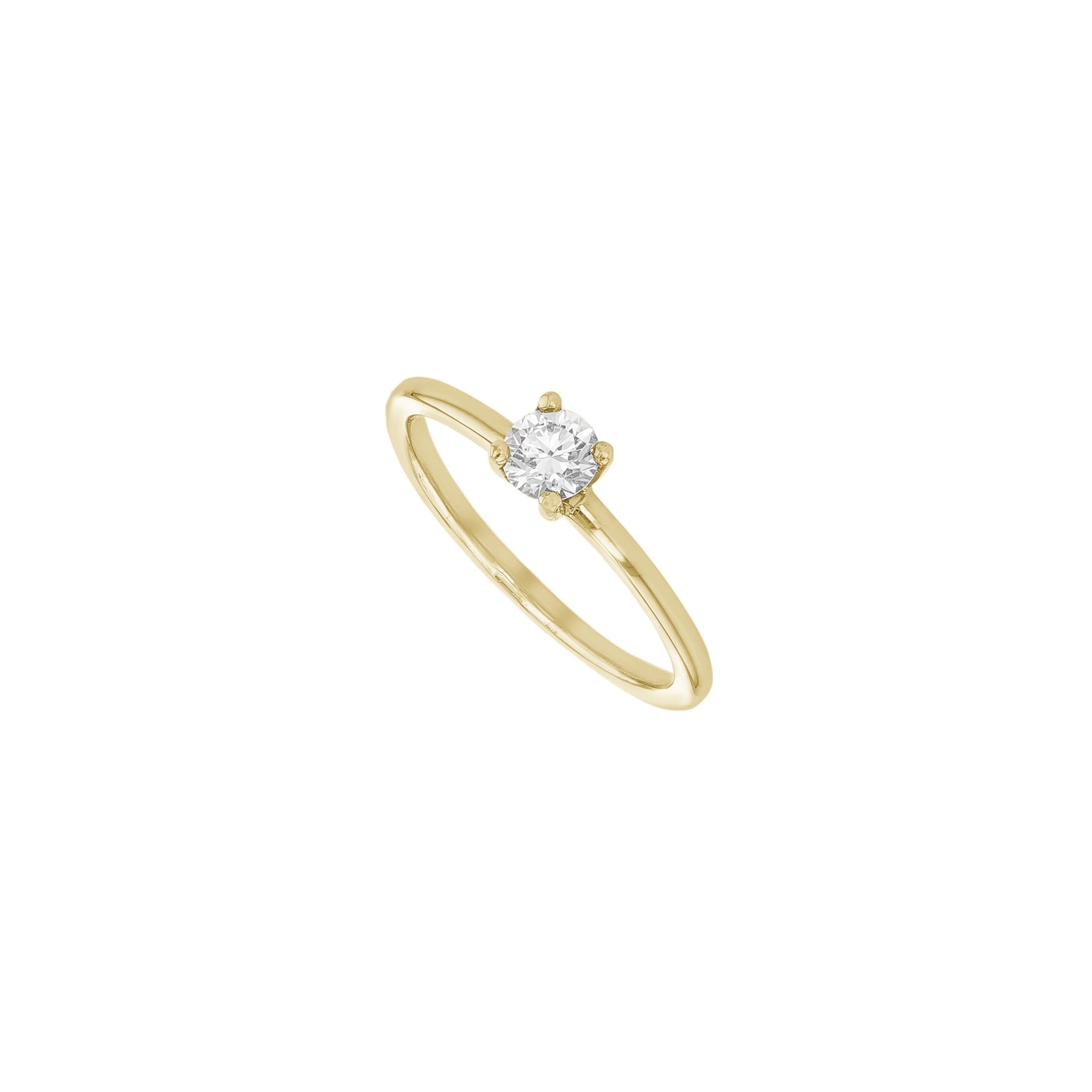 Rings-Featuring a brilliant 0.25ct White Diamond on a minimalist’s band. This is the ideal ring of choice for every day, every occasion, or ‘The One’.-ELIISE MAAR JEWELLERY