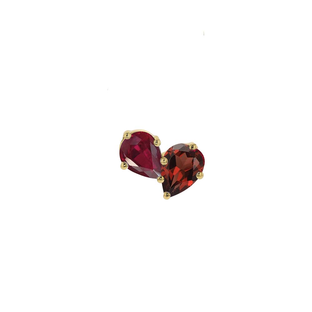 Bracelets-This enchanting heart shaped birthstone necklace looks like a spark of celestial beauty. Two individual, sparkling pear-shaped stones, customizable to each of your beloved's birth months. Luxe Necklace - Features 6x4 Pear Cut Gemstones (total carat weigh 1.00ct) JANUARY Garnet FEBRUARY Amethyst MARCH Aquamarine APRIL Diamond MAY Emerald JUNE Pearl JULY Ruby AUGUST Peridot SEPTEMBER Sapphire OCTOBER Tourmaline NOVEMBER Citrine DECEMBER Blue Topaz Whether worn as a reminder of someone special in you