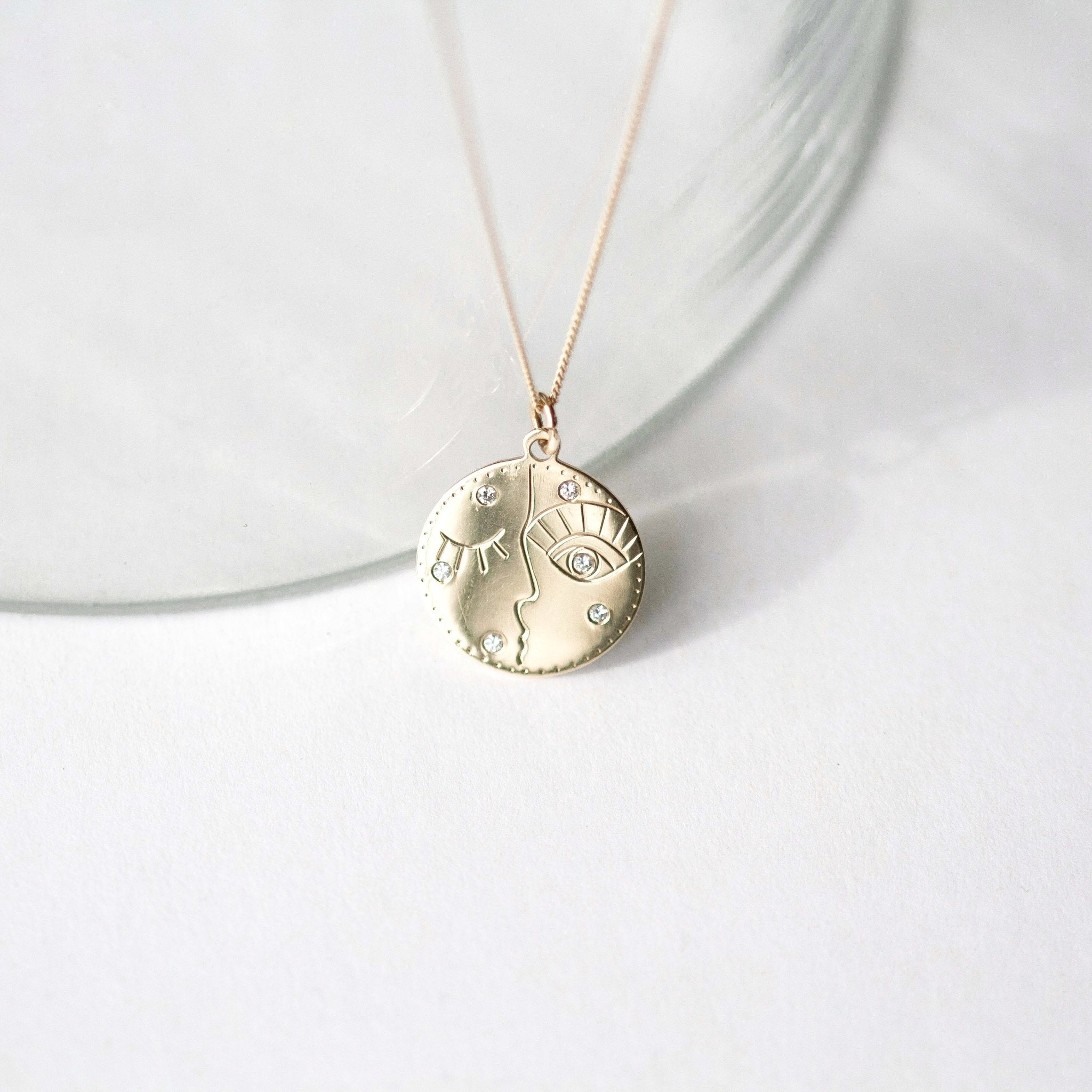 Necklaces-A quintessential staple for your personal collection. The Storyteller’s Pendant tells the timeless tale of what happens when two opposites come together. Wear it as a daily reminder that balance and wholeness exist in the polarity of all things.-ELIISE MAAR JEWELLERY