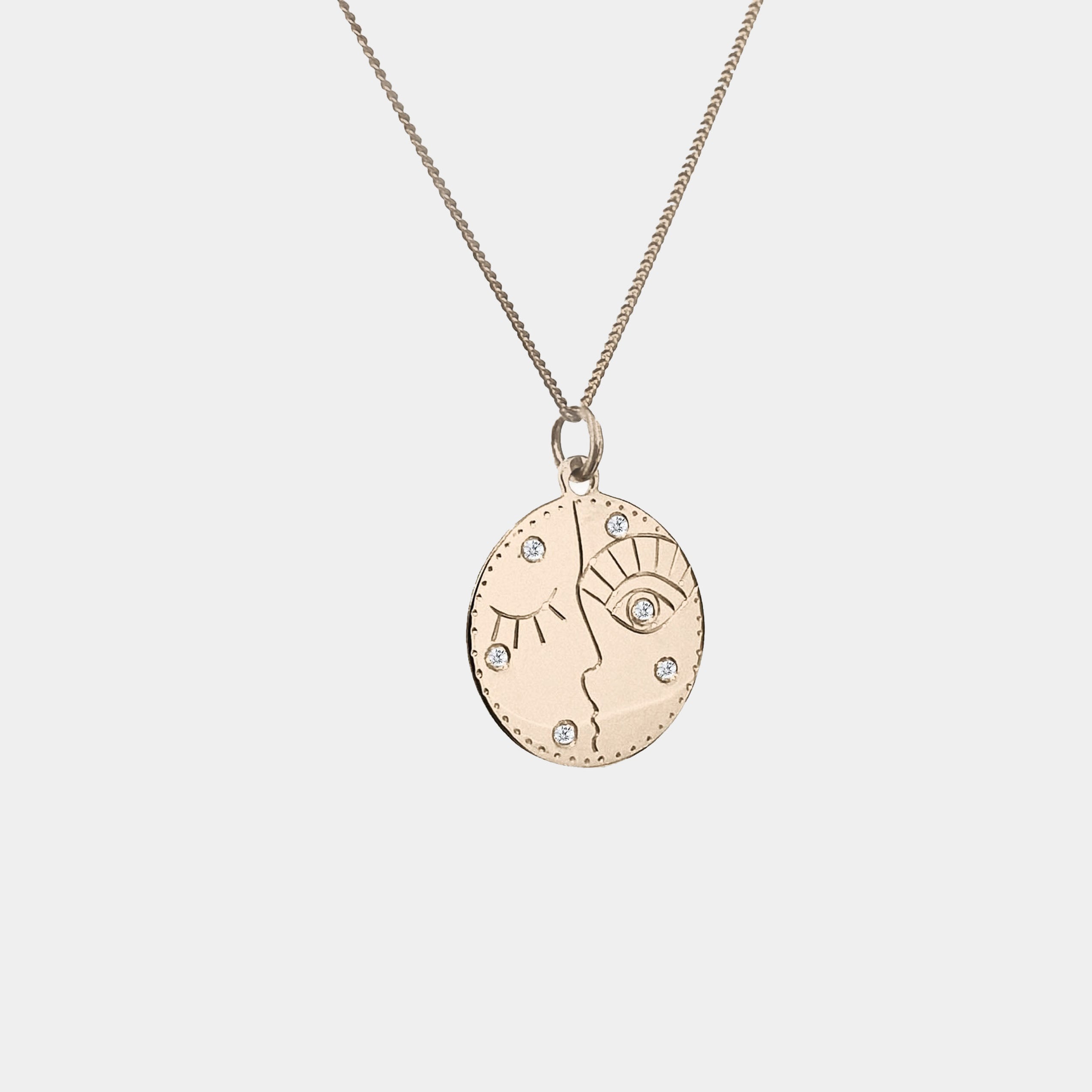 Necklaces-A quintessential staple for your personal collection. The Storyteller’s Pendant tells the timeless tale of what happens when two opposites come together. Wear it as a daily reminder that balance and wholeness exist in the polarity of all things.-ELIISE MAAR JEWELLERY