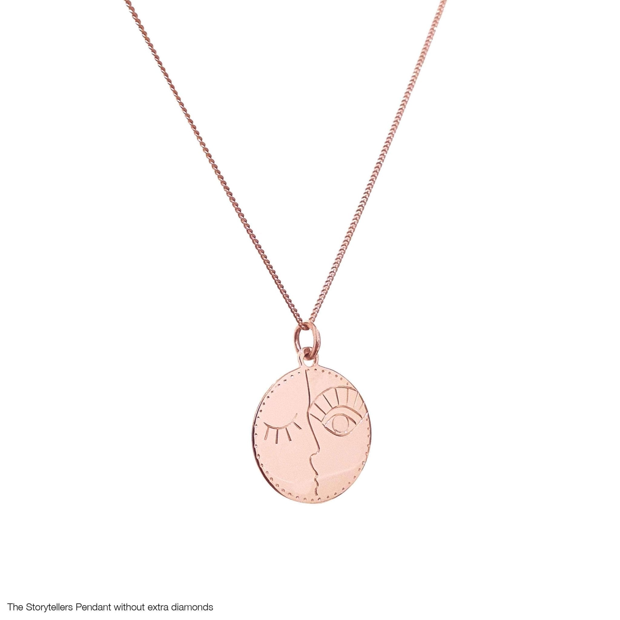 Necklaces-A quintessential staple for your personal collection. The Storyteller’s Pendant tells the timeless tale of what happens when two opposites come together. Wear it as a daily reminder that balance and wholeness exist in the polarity of all things.-ELIISE MAAR JEWELLERY