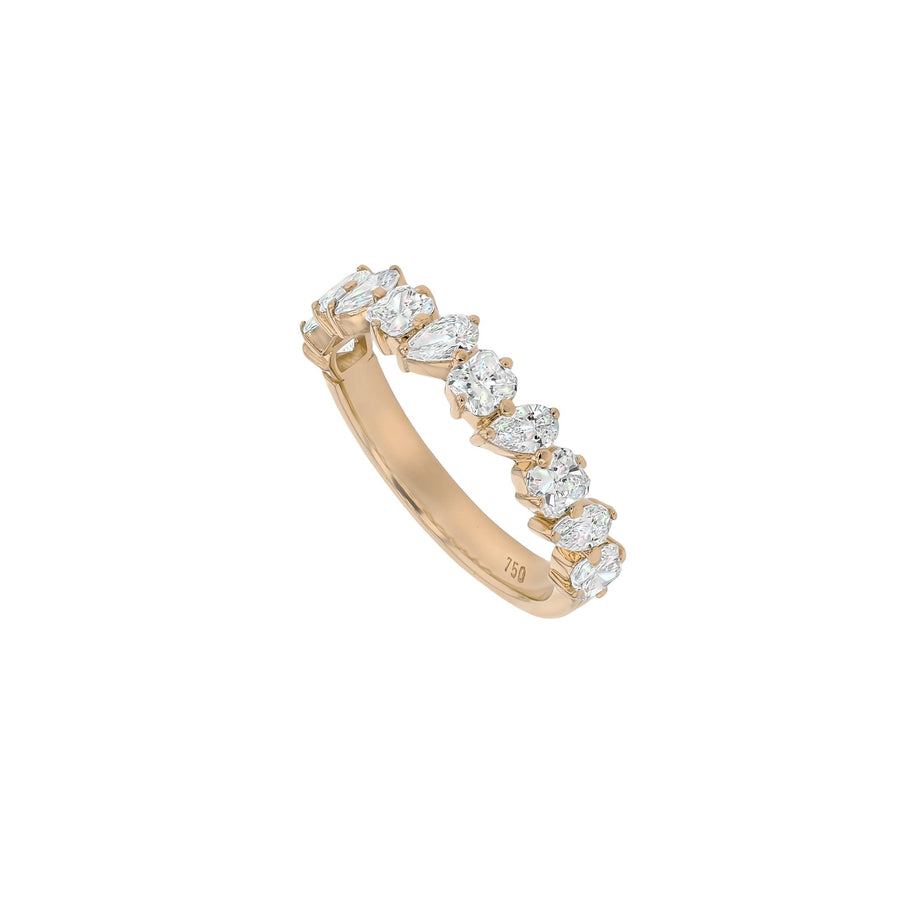 Angelica Luxe Diamond Band - Size 17.25 - 18K Rose Gold - In Stock - Eliise Maar Jewellery