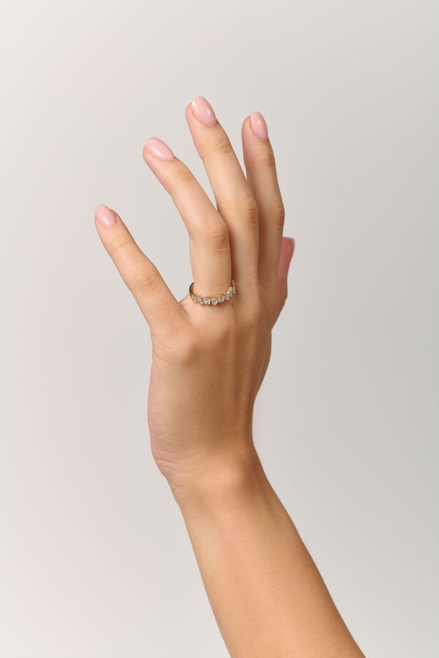 Angelica Luxe Diamond Band - Size 17.25 - 18K Rose Gold - In Stock - Eliise Maar Jewellery