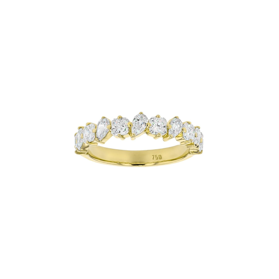 Angelica Luxe Diamond Band - Size 17.25 - 18K Yellow Gold - In Stock - Eliise Maar Jewellery