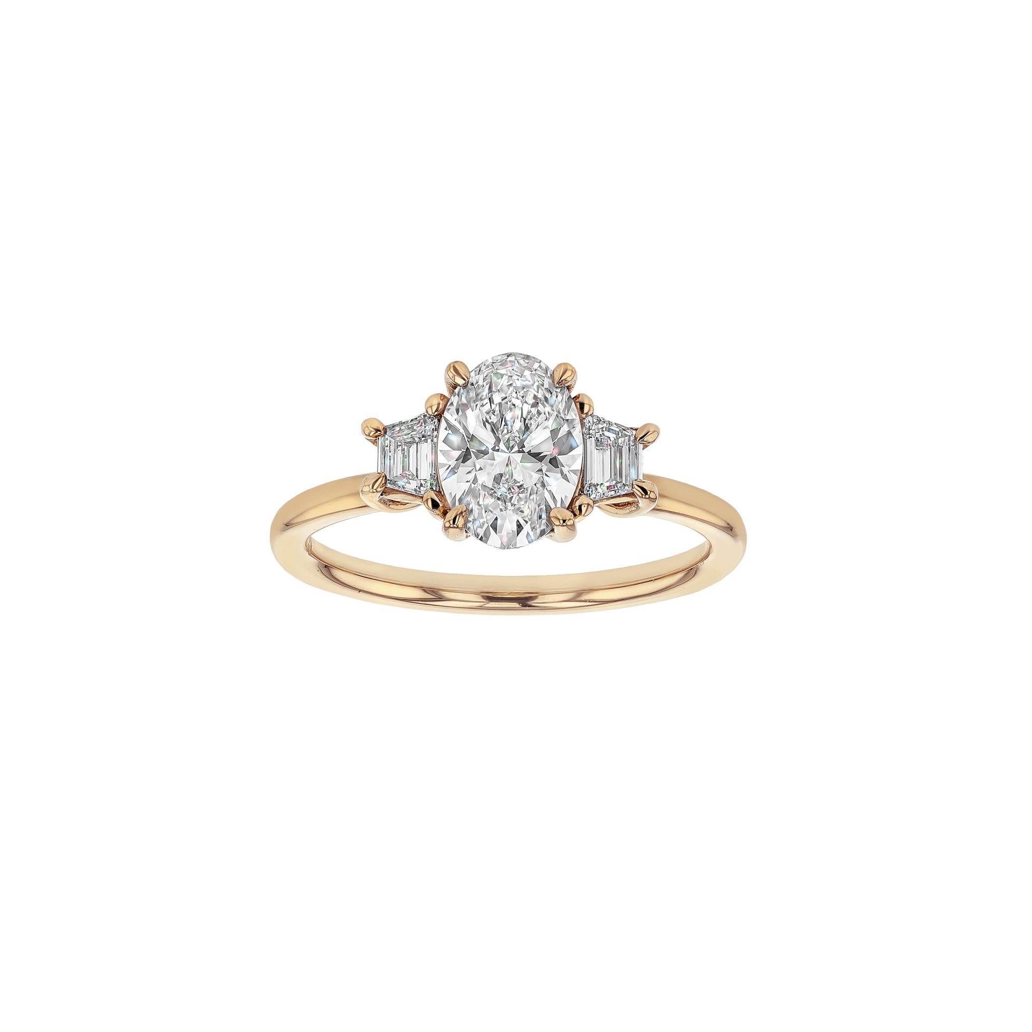 Aria Diamond Trilogy Ring-Rings-Eliise Maar Fine Jewellery Australia-Eliise Maar Jewellery