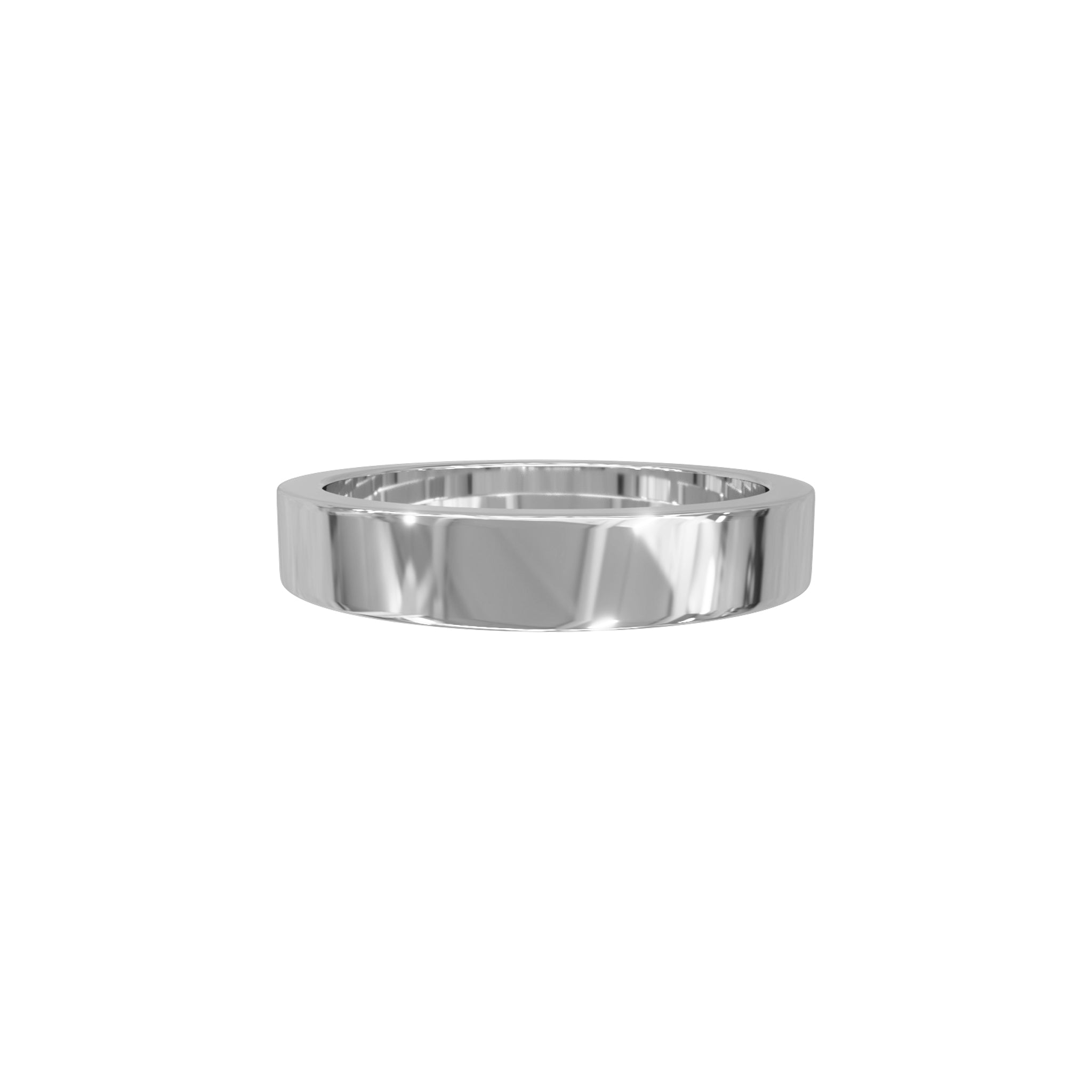 Ceremonial Cigar Wedding Ring-Eliise Maar Fine Jewellery Australia-18K White Gold-Bold-Eliise Maar Jewellery