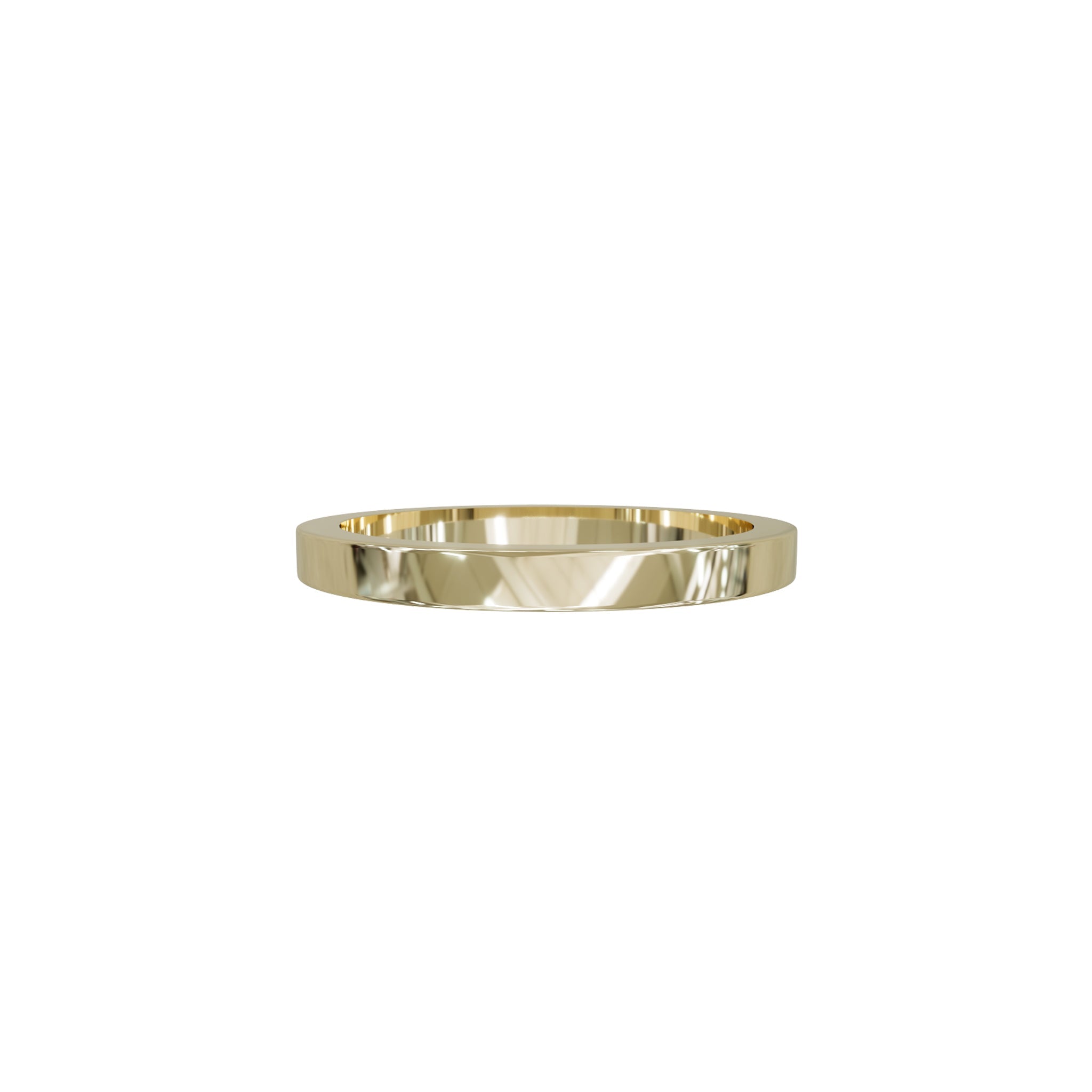 Ceremonial Cigar Wedding Ring-Eliise Maar Fine Jewellery Australia-18K Yellow Gold-Petite-Eliise Maar Jewellery