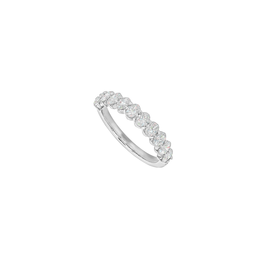 Eleanor Luxe Diamond Band - Size 17 - 18K White Gold - Eliise Maar Jewellery