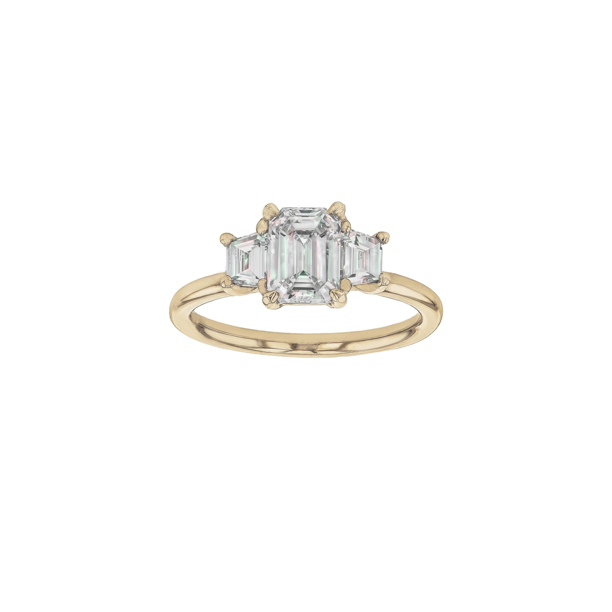 Evangeline Diamond Trilogy Ring-Rings-Eliise Maar Fine Jewellery Australia-Eliise Maar Jewellery