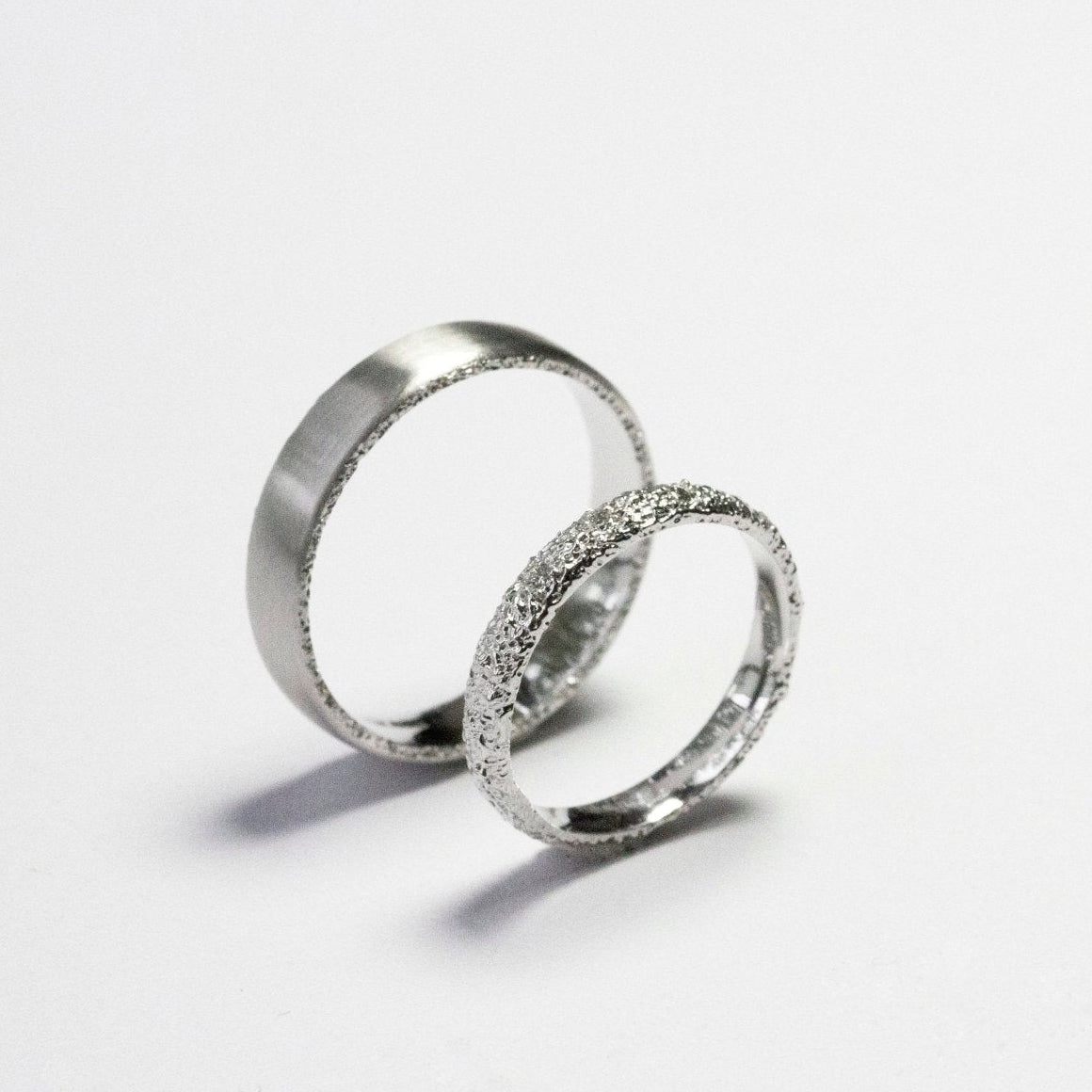 Frost Wedding Ring White-Eliise Maar Fine Jewellery Australia-Eliise Maar Jewellery