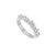 Genevieve Luxe Diamond Band - Size 16.50 - 18K White Gold - In Stock - Lab Grown Diamonds - Eliise Maar Jewellery