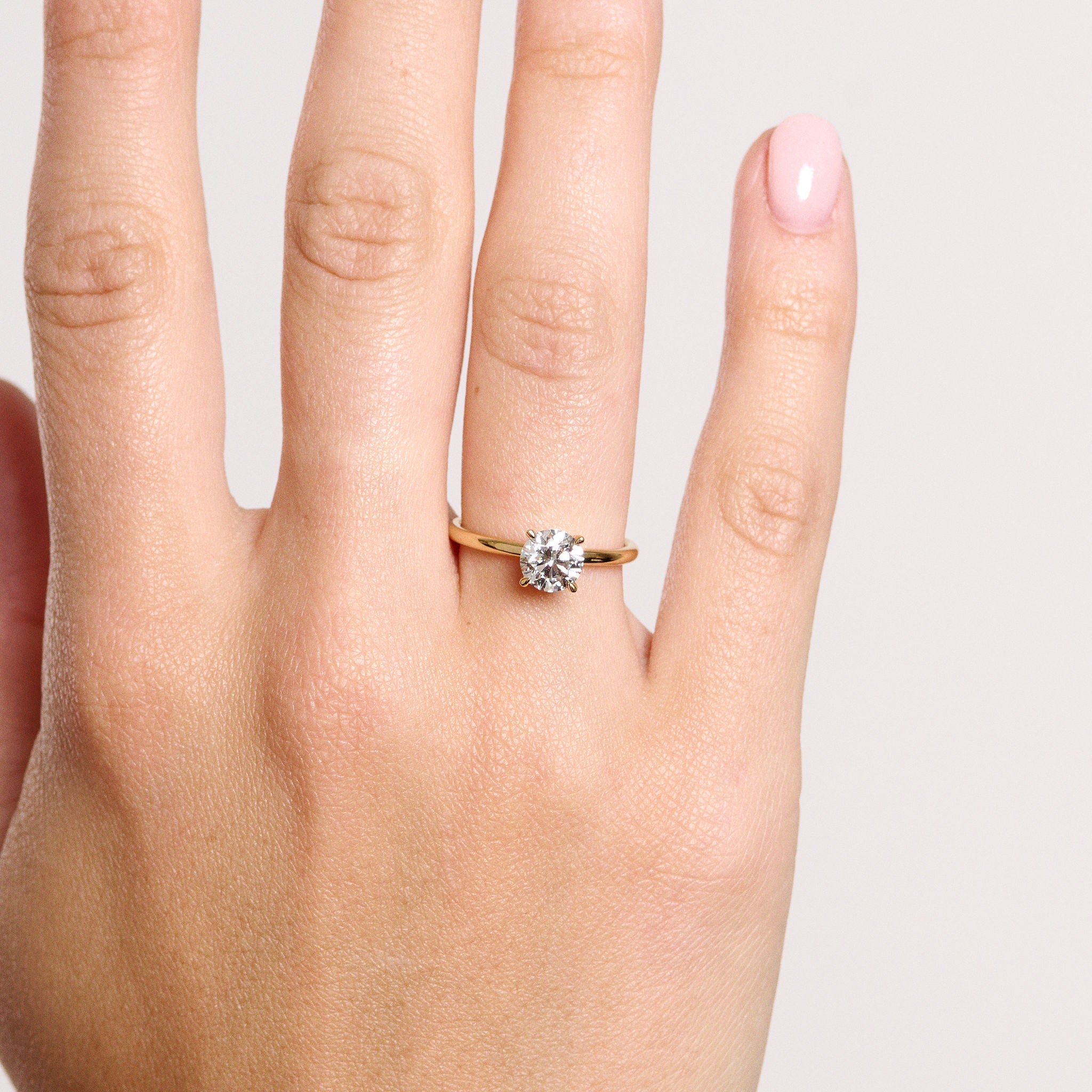 Grace Diamond Solitaire Round-Eliise Maar Fine Jewellery Australia-Eliise Maar Jewellery