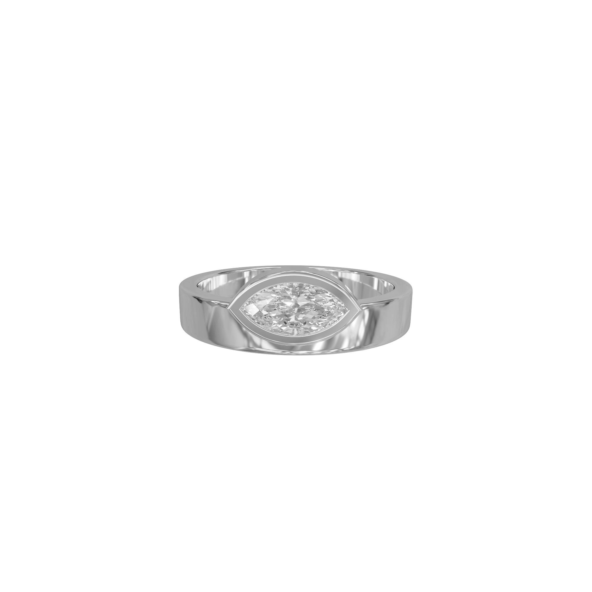 Iris Ring-Rings-Eliise Maar Fine Jewellery Australia-18K White Gold-Natural Diamond-Eliise Maar Jewellery