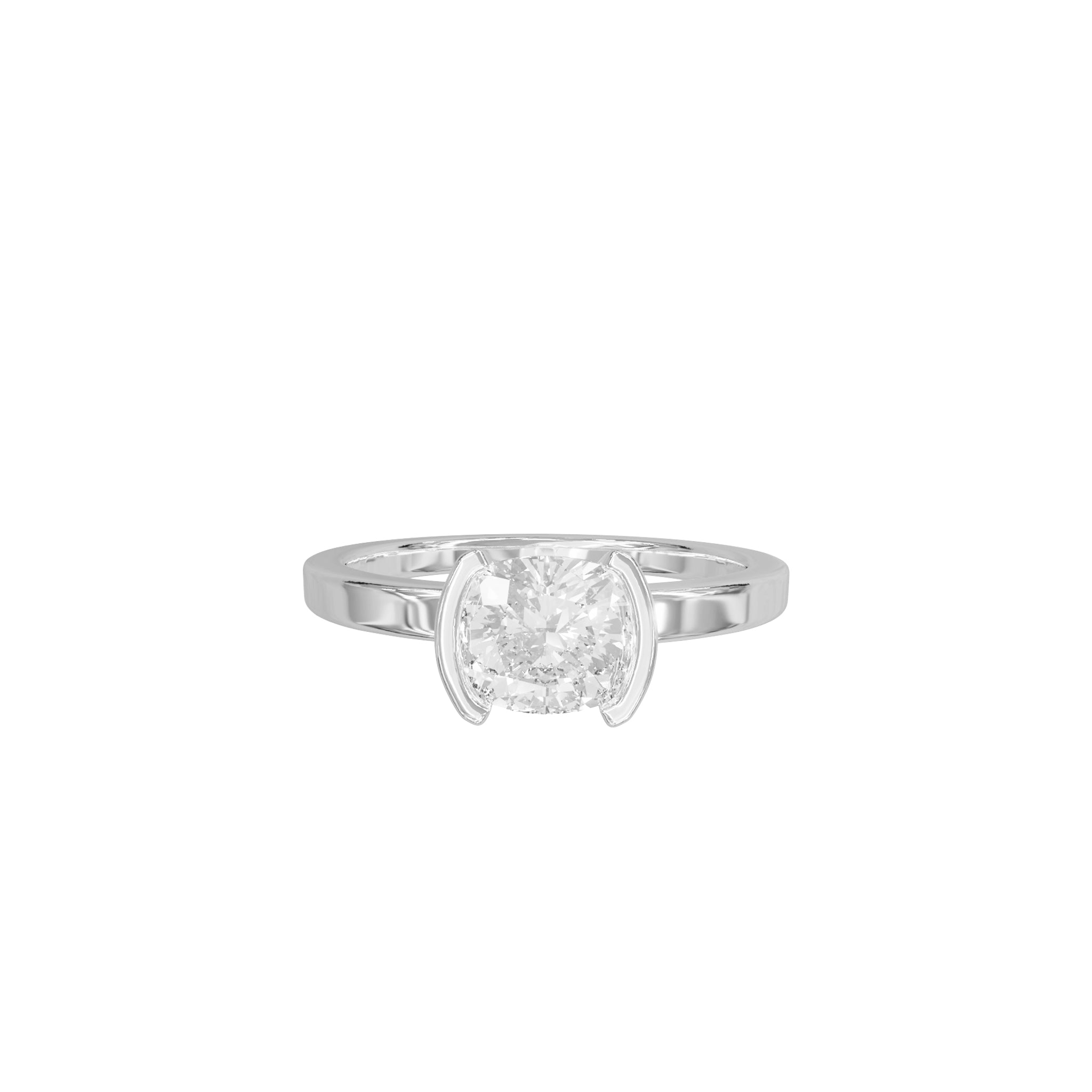 Isla Cushion Diamond Solitaire Ring-Rings-Eliise Maar Fine Jewellery Australia-Eliise Maar Jewellery