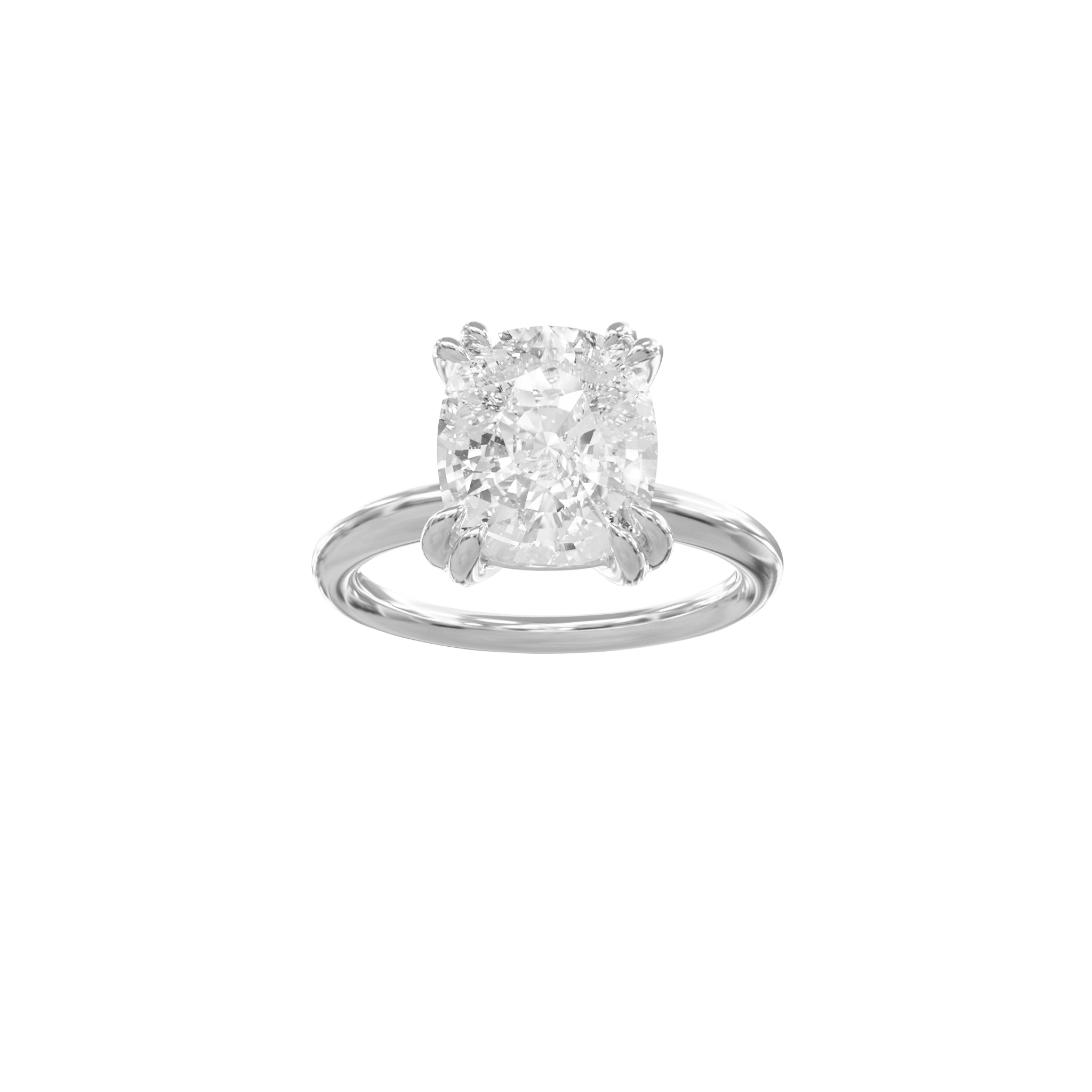 Jamie Double Claw Cushion Diamond Ring-Rings-Eliise Maar Fine Jewellery Australia-Eliise Maar Jewellery