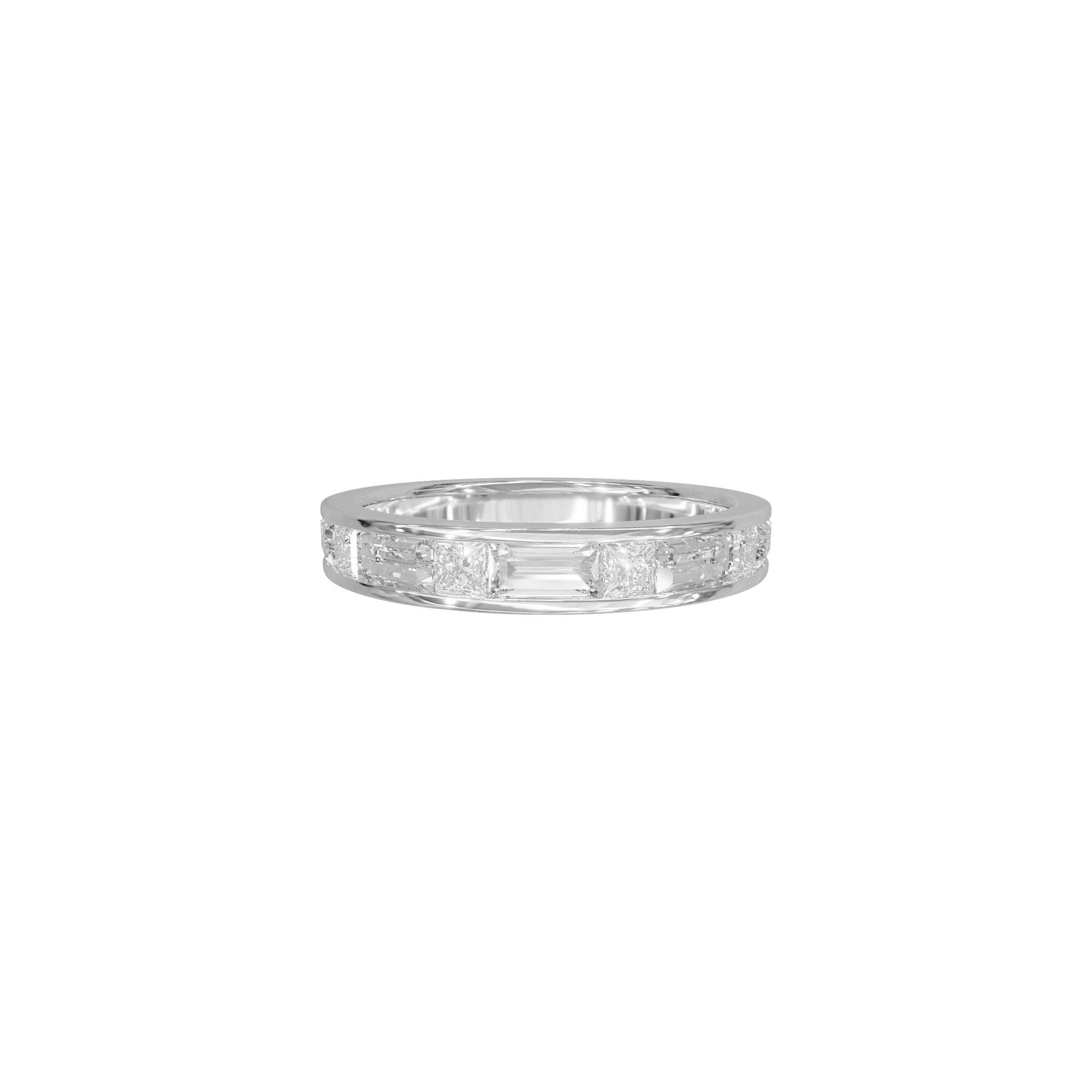 Jamie Luxe Diamond Band-Diamond Band-Eliise Maar Fine Jewellery Australia-18K White Gold-Natural Diamonds-Eliise Maar Jewellery