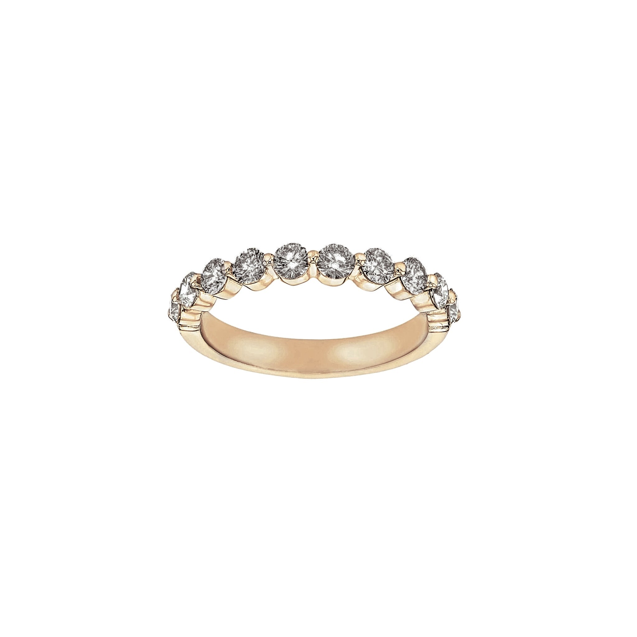 Josephine Luxe Diamond Band-Diamond Band-Eliise Maar Fine Jewellery Australia-18K Rose Gold-Natural Diamonds-Eliise Maar Jewellery