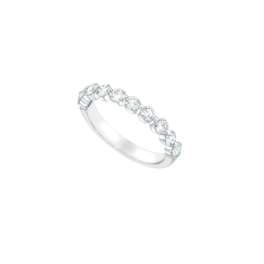 Josephine Luxe Diamond Band - Size 16.75 - Platinum - In Stock - Eliise Maar Jewellery