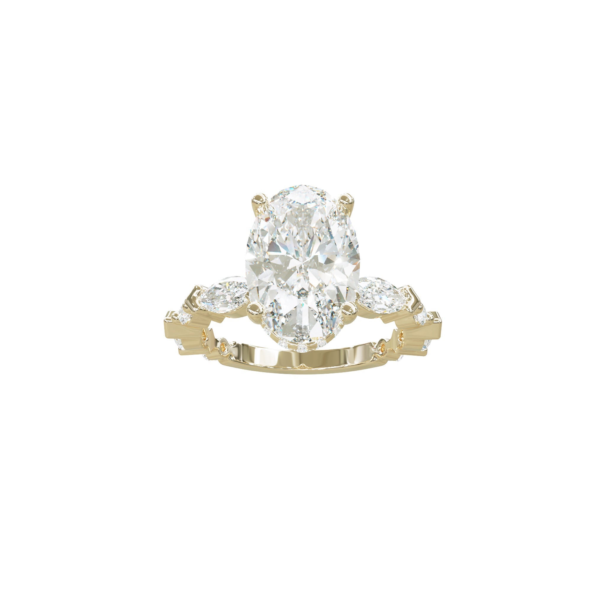 Kelly Luxe Diamond Ring-Rings-Eliise Maar Fine Jewellery Australia-Eliise Maar Jewellery