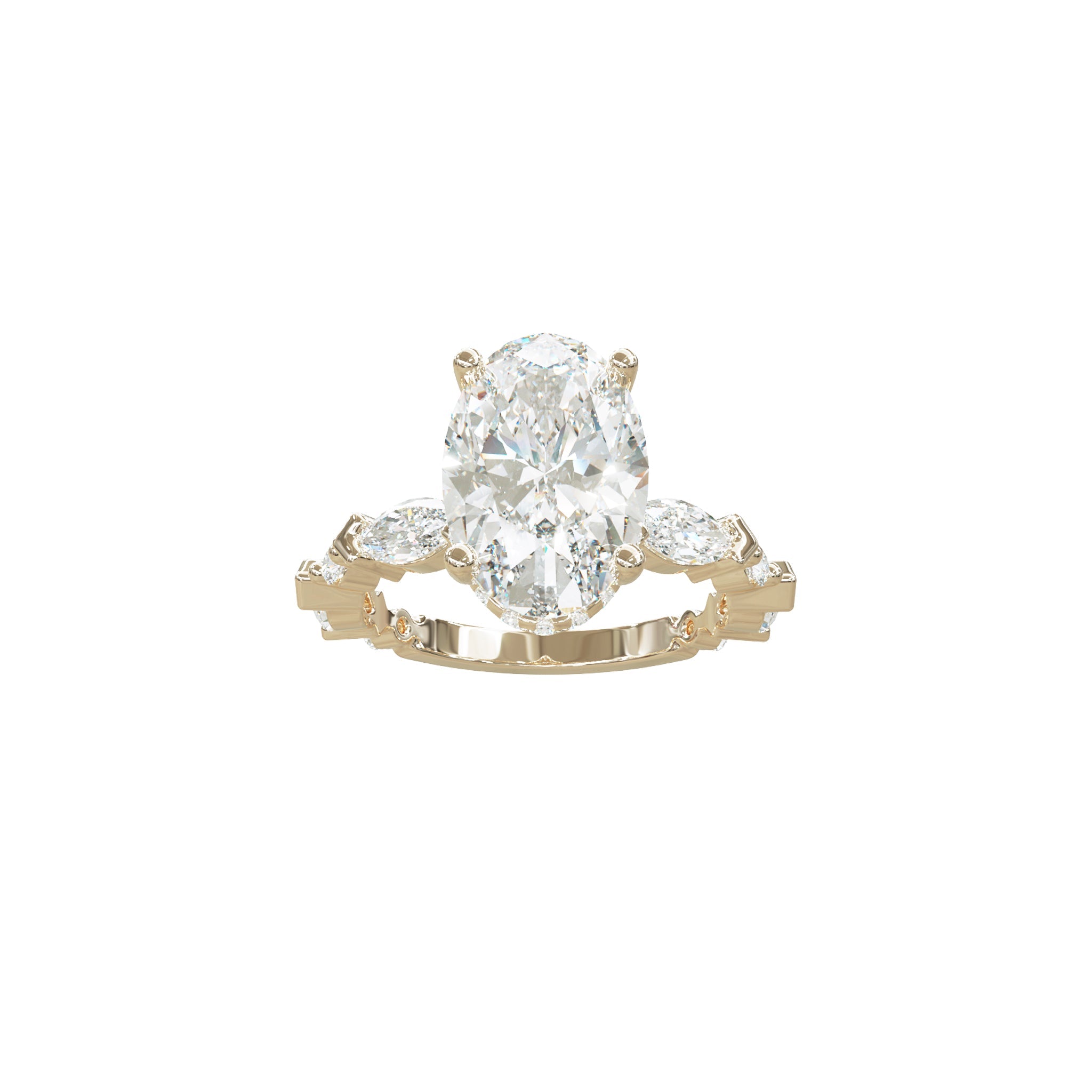 Kelly Luxe Diamond Ring-Rings-Eliise Maar Fine Jewellery Australia-Eliise Maar Jewellery