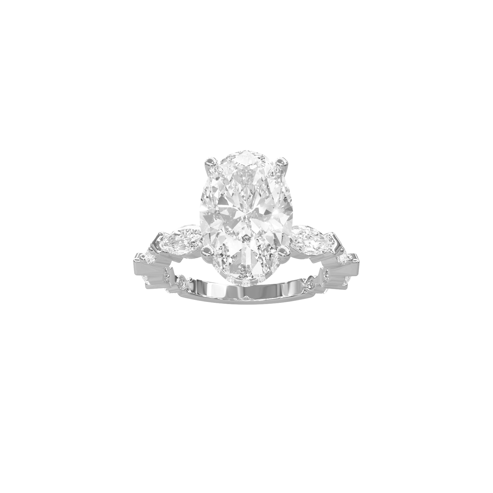 Kelly Luxe Diamond Ring-Rings-Eliise Maar Fine Jewellery Australia-Eliise Maar Jewellery