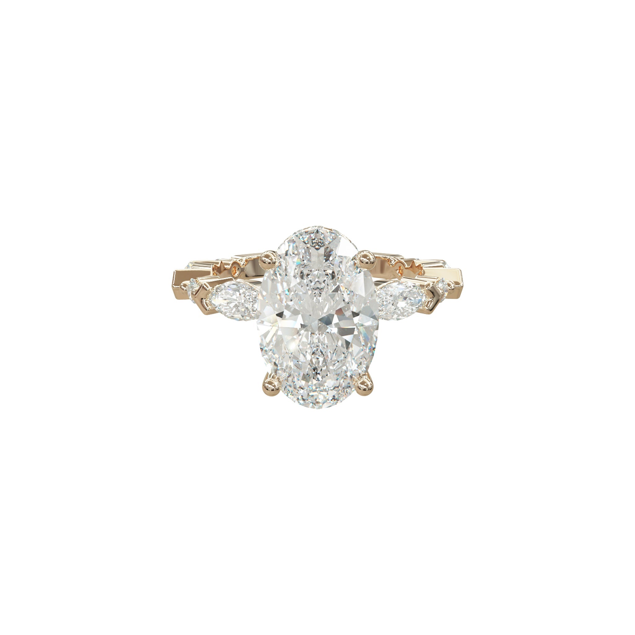 Kelly Luxe Diamond Ring-Rings-Eliise Maar Fine Jewellery Australia-Eliise Maar Jewellery