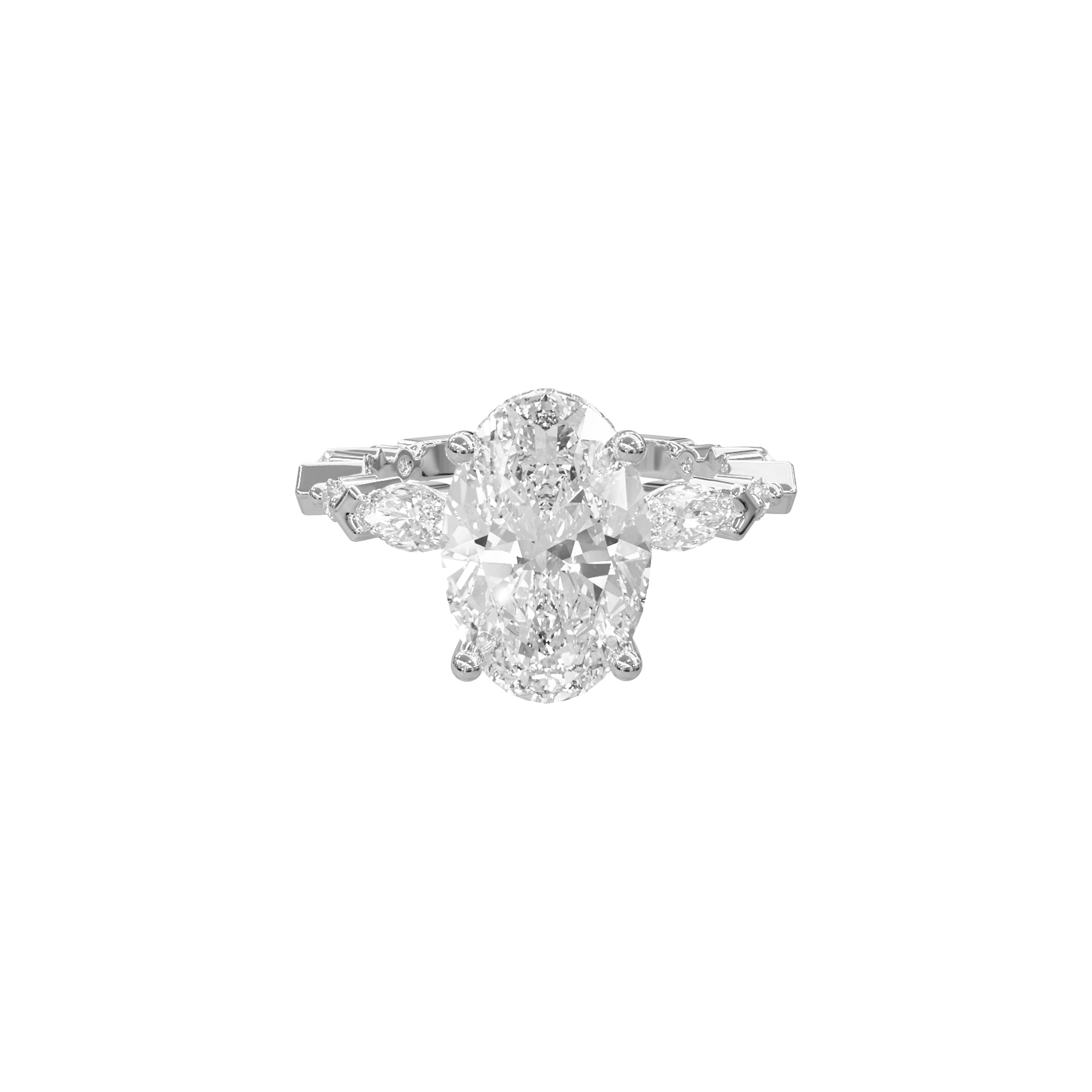 Kelly Luxe Diamond Ring-Rings-Eliise Maar Fine Jewellery Australia-Eliise Maar Jewellery