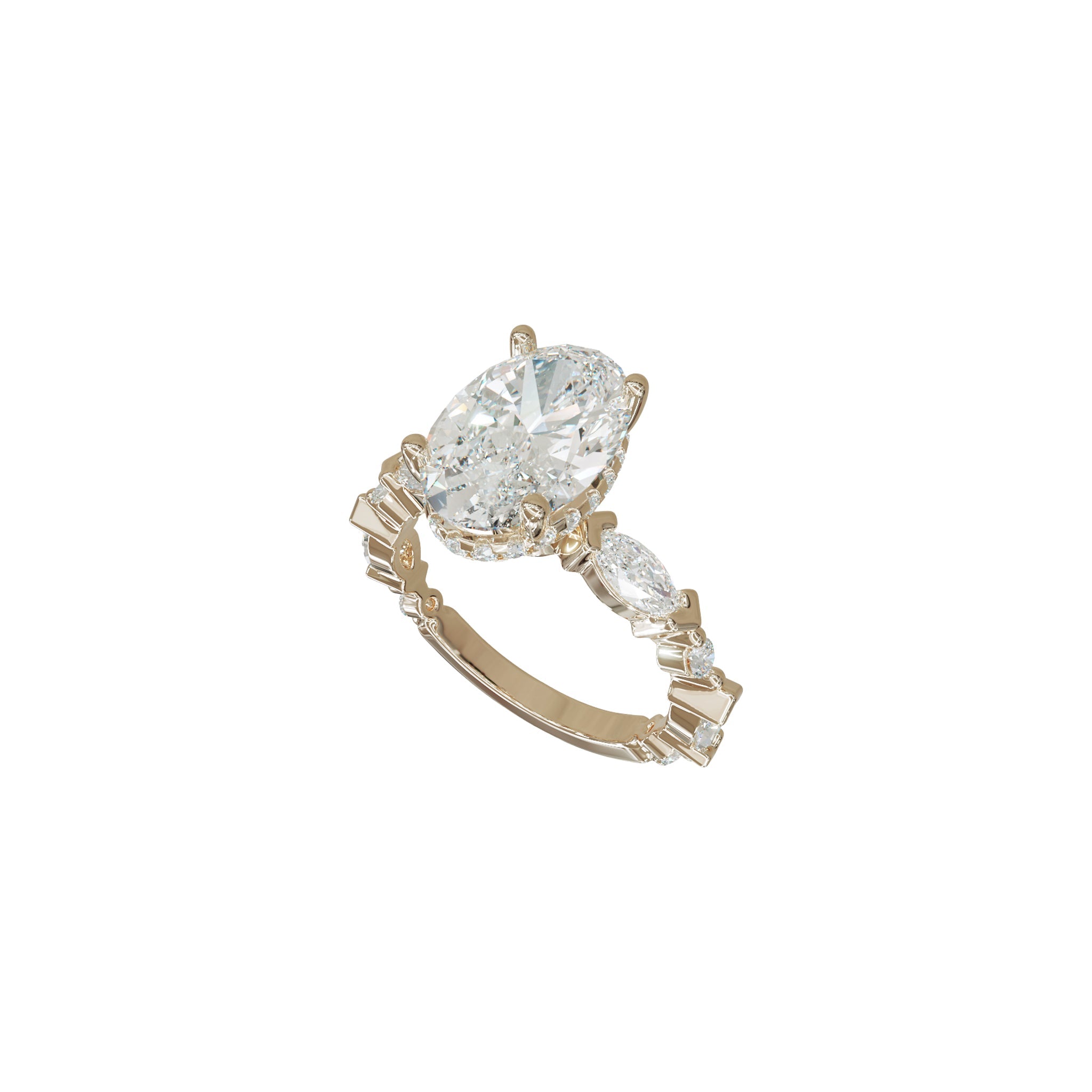 Kelly Luxe Diamond Ring-Rings-Eliise Maar Fine Jewellery Australia-Eliise Maar Jewellery