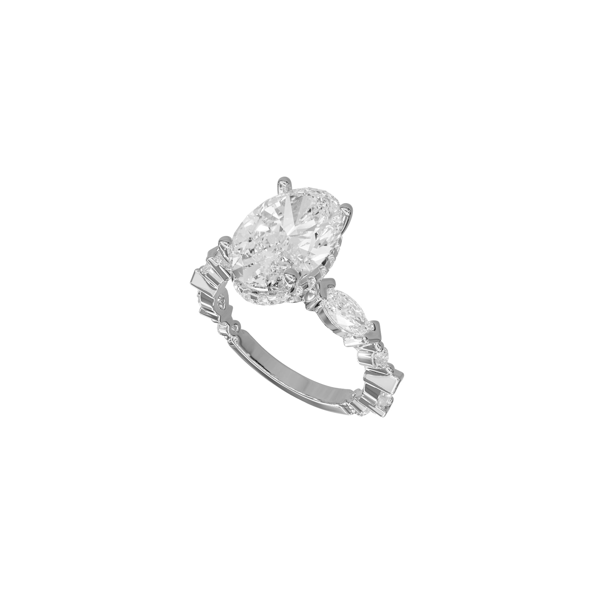 Kelly Luxe Diamond Ring-Rings-Eliise Maar Fine Jewellery Australia-Eliise Maar Jewellery