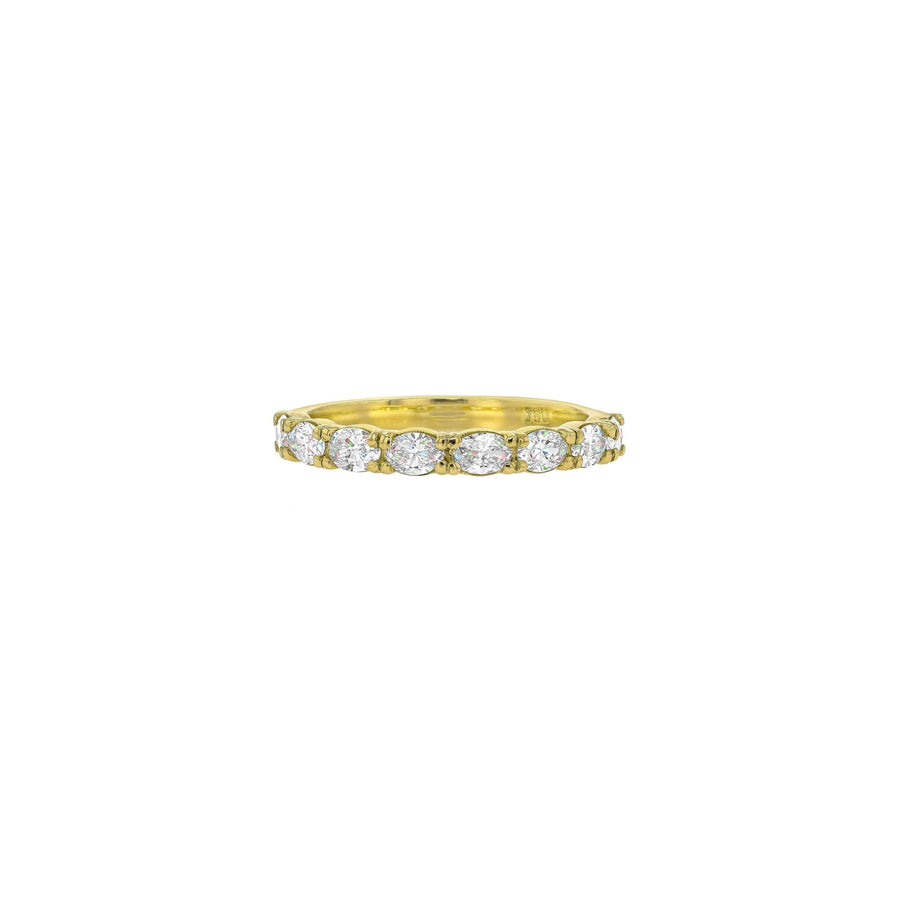 Lauren Diamond Band - Size 16.75 - 18K Yellow Gold - Eliise Maar Jewellery