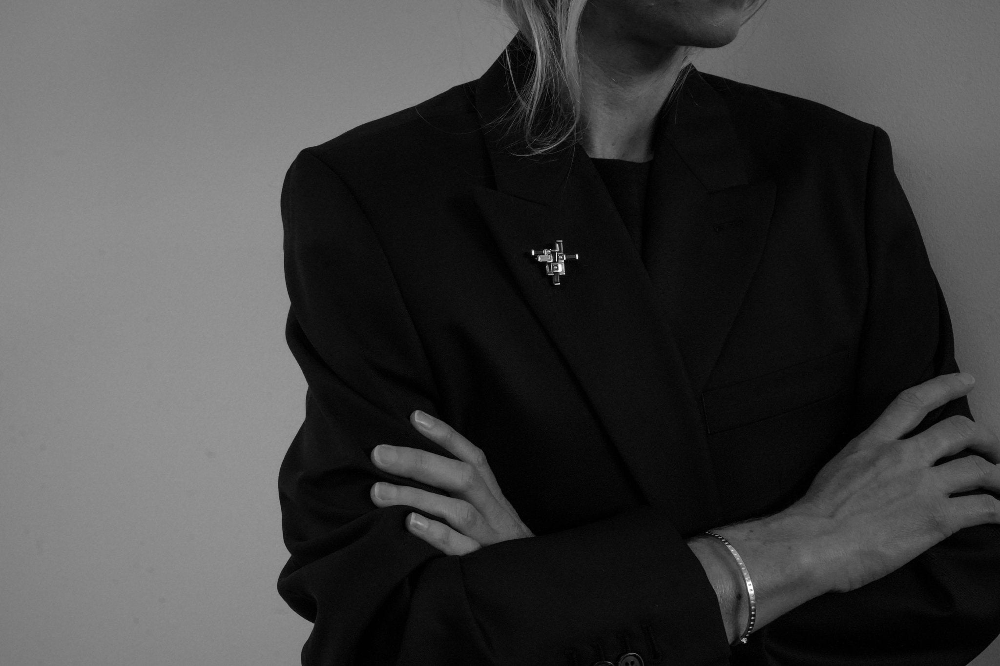 Le Courage Brooch-Eliise Maar Jewellery-Eliise Maar Jewellery