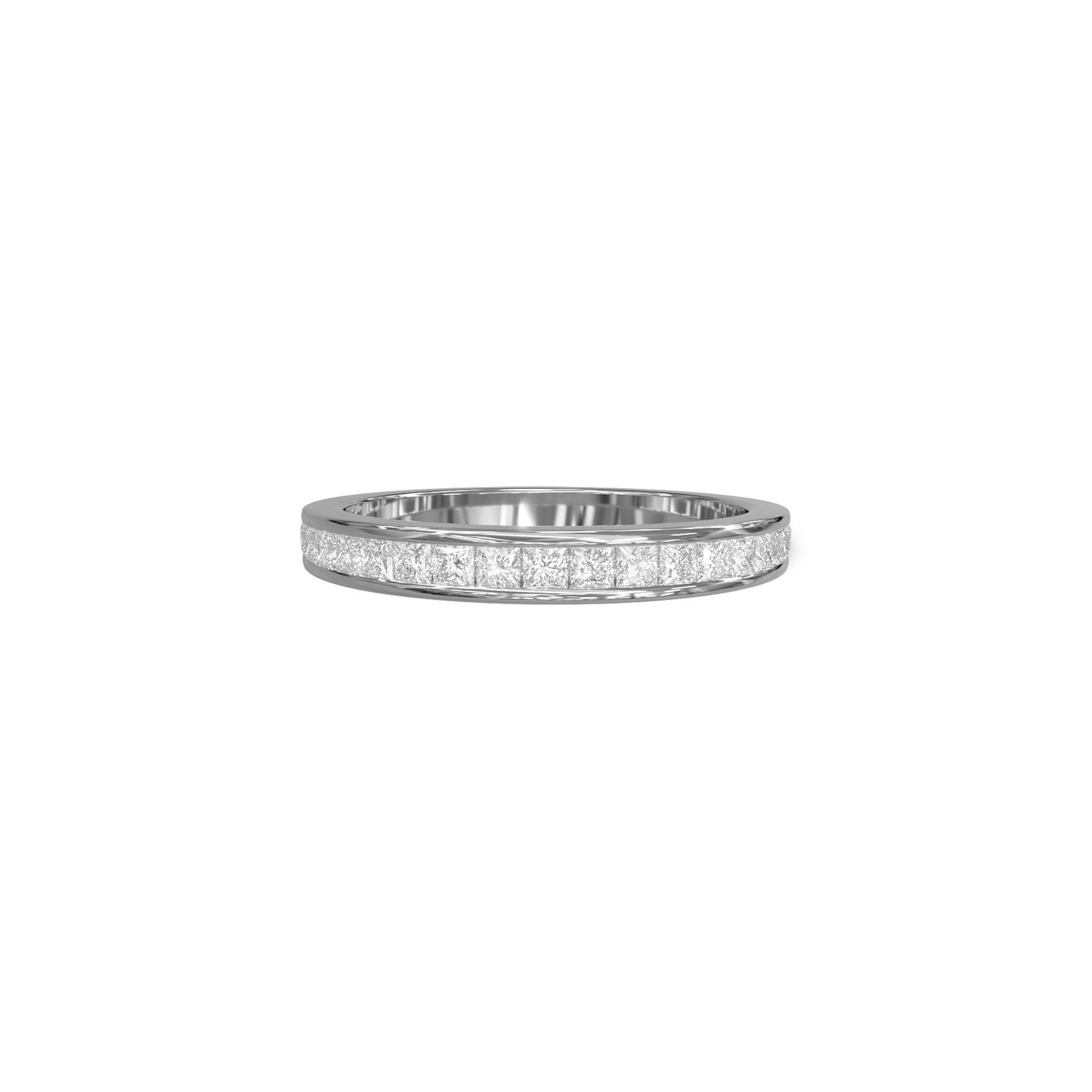 Leila Diamond Band-Diamond Band-Eliise Maar Fine Jewellery Australia-18K White Gold-Natural Diamonds-Eliise Maar Jewellery