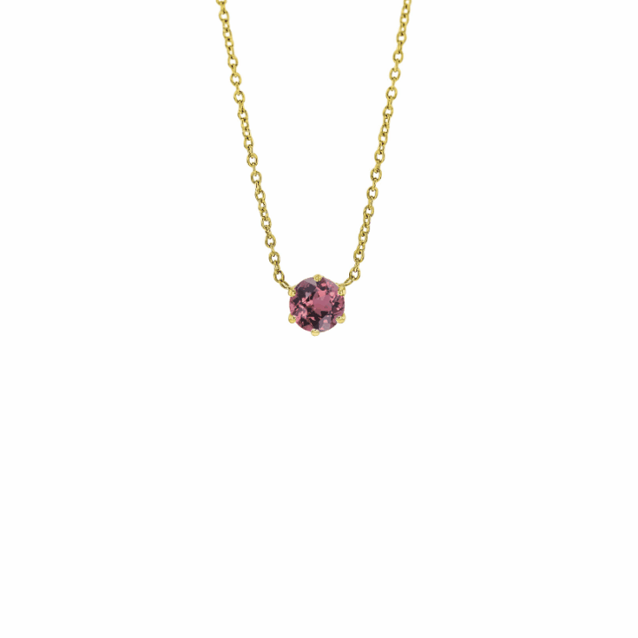 Luxe Solitaire Necklace 0.50ct - Eliise Maar Jewellery