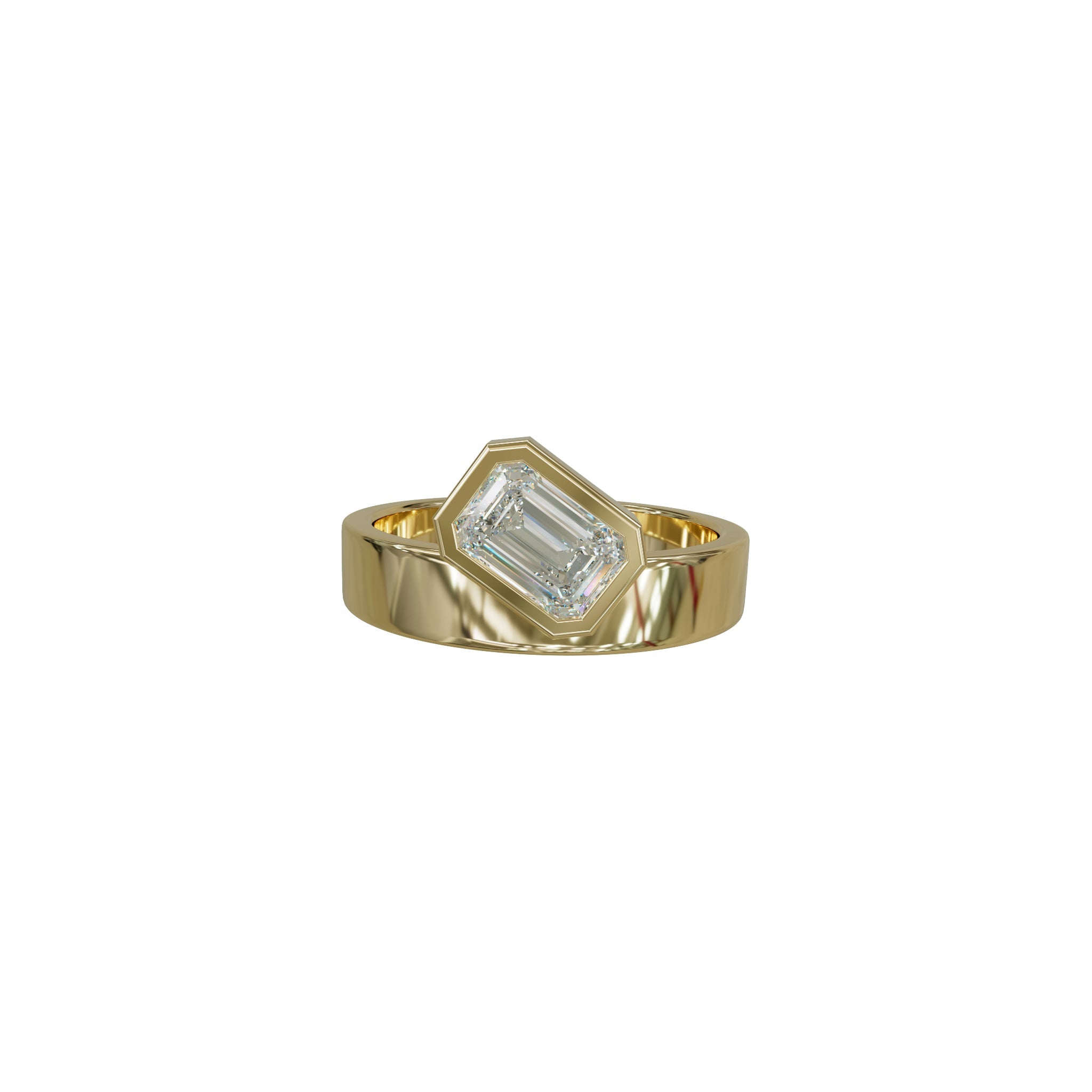 Morgan Ring-Rings-Eliise Maar Fine Jewellery Australia-14K Yellow Gold-Natural Diamond-Eliise Maar Jewellery