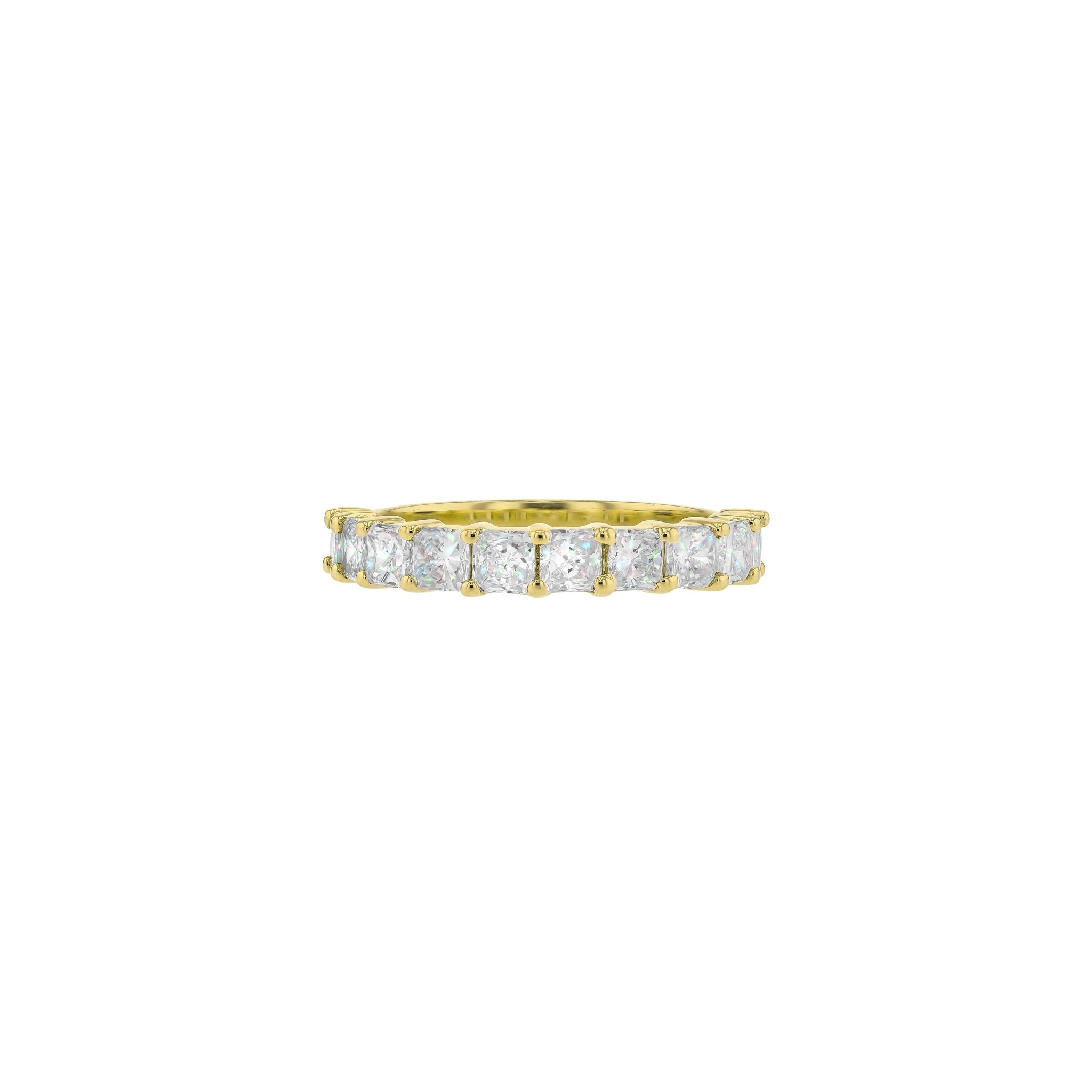 Nadia Luxe Diamond Band - Size 17.25 - 18K Yellow Gold - In Stock - Eliise Maar Jewellery