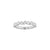 Petite Angelica Diamond Band - Size 17 - 18K White Gold - In Stock - Eliise Maar Jewellery