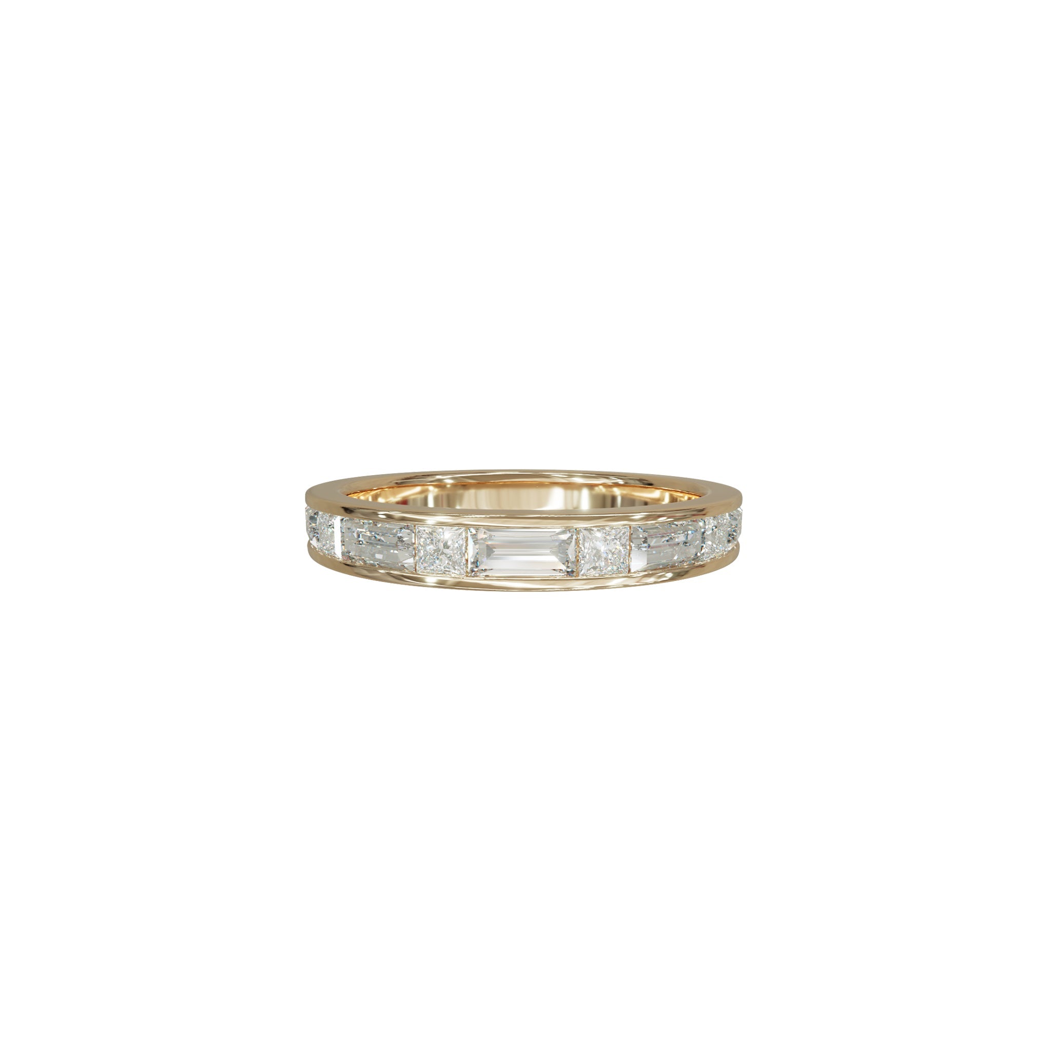 Petite Jamie Diamond Band-Diamond Band-Eliise Maar Fine Jewellery Australia-18K Rose Gold-Natural Diamonds-Eliise Maar Jewellery