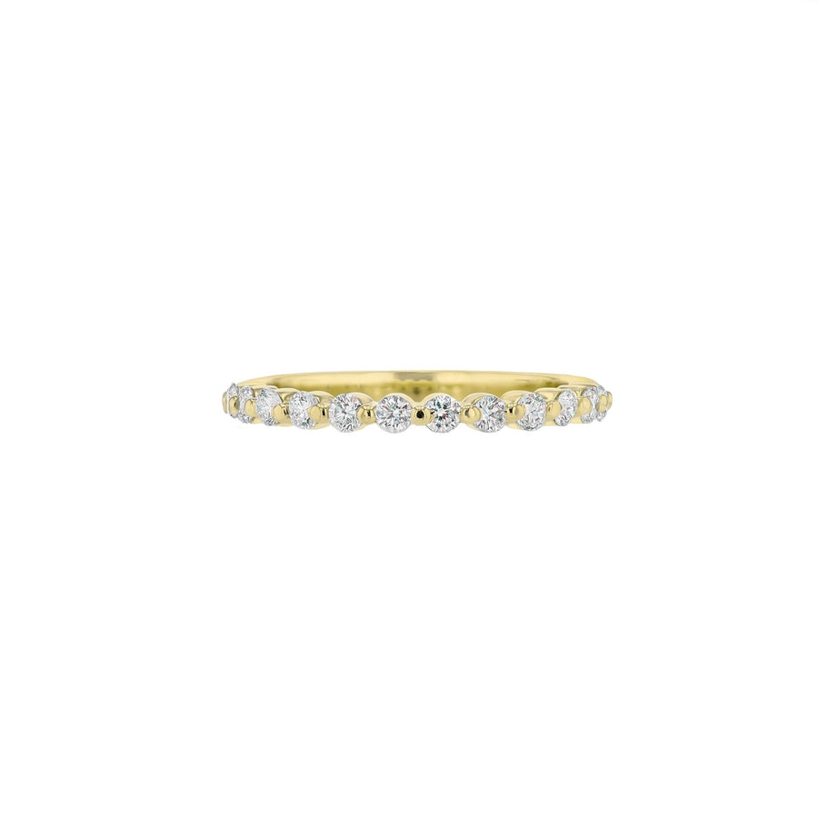Petite Josephine Diamond Band - Size 16.75 - 18K Yellow Gold - Eliise Maar Jewellery