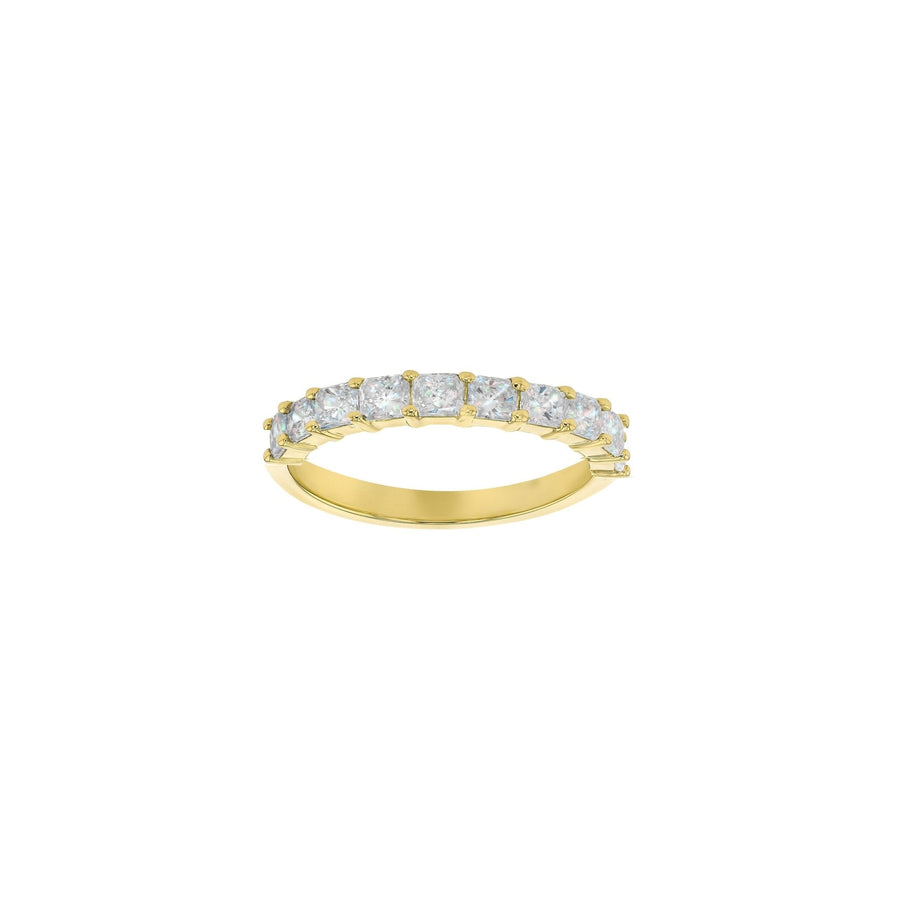 Petite Nadia Diamond Band - Size 16.75 - 18K Yellow Gold - In Stock - Eliise Maar Jewellery