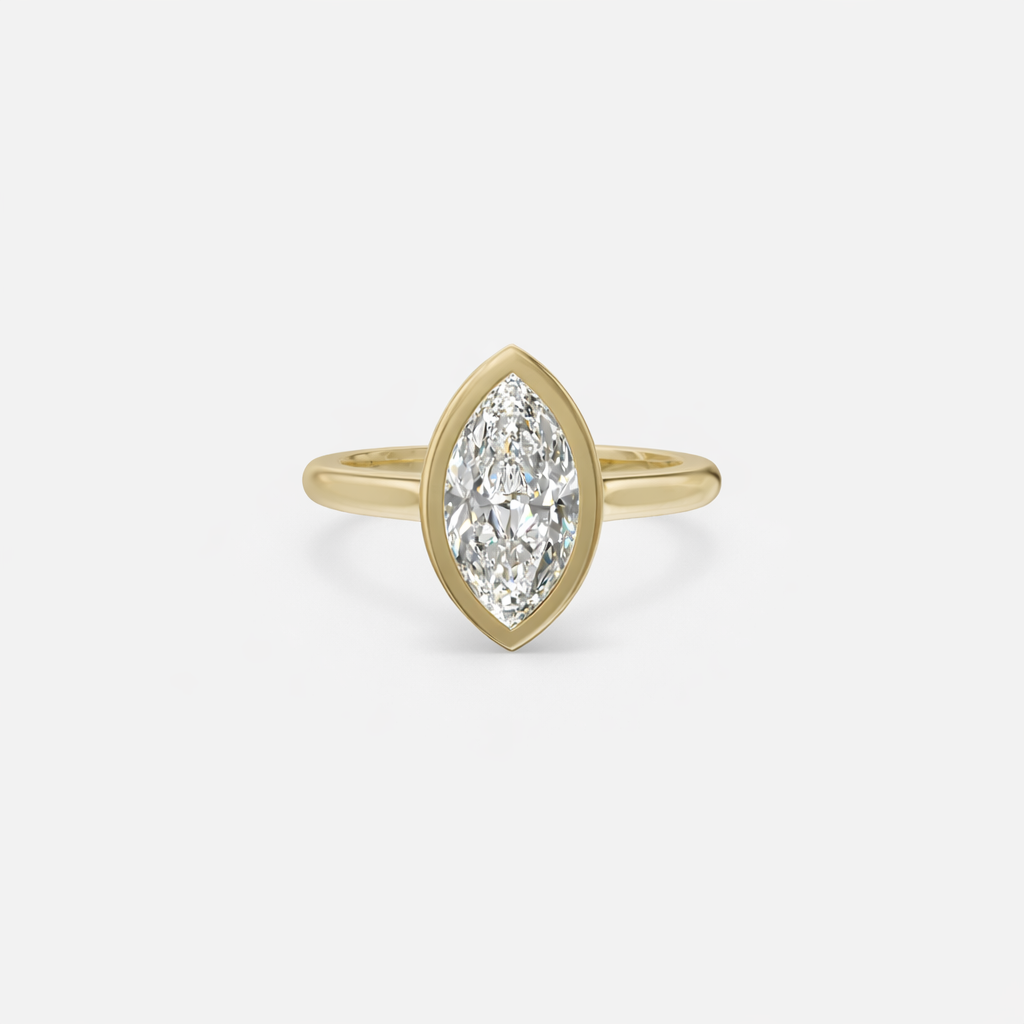 Selena Marquise Bezel Solitaire