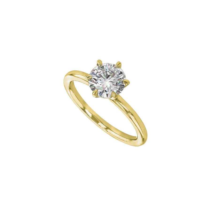 Sophie Diamond Solitaire Ring - Size 16 - 18K Yellow Gold - In Stock - Lab Grown Diamond 1ct - Eliise Maar Jewellery