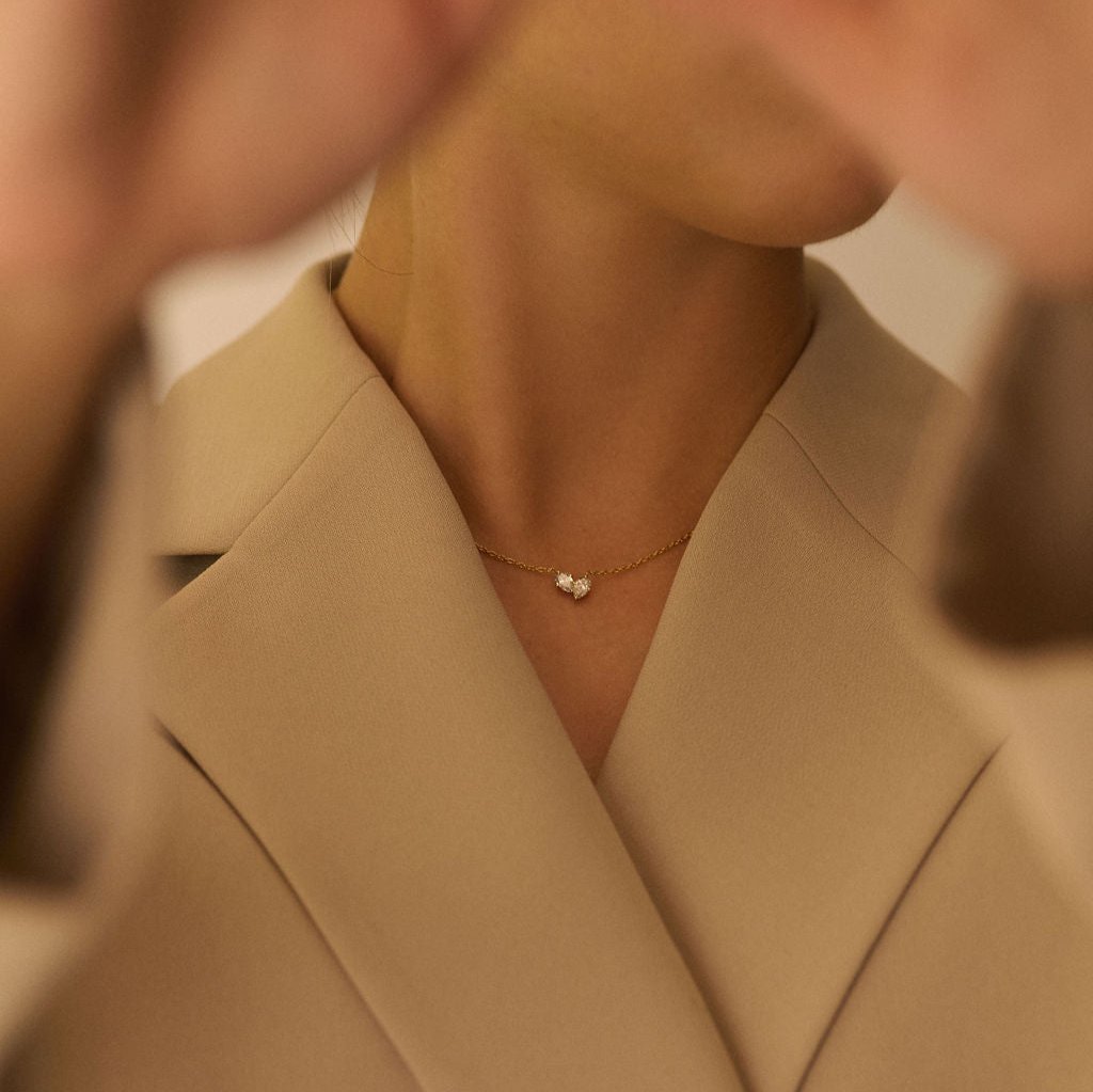 The Other Half Birthstone Necklace-Necklaces-Eliise Maar Fine Jewellery Australia-Eliise Maar Jewellery