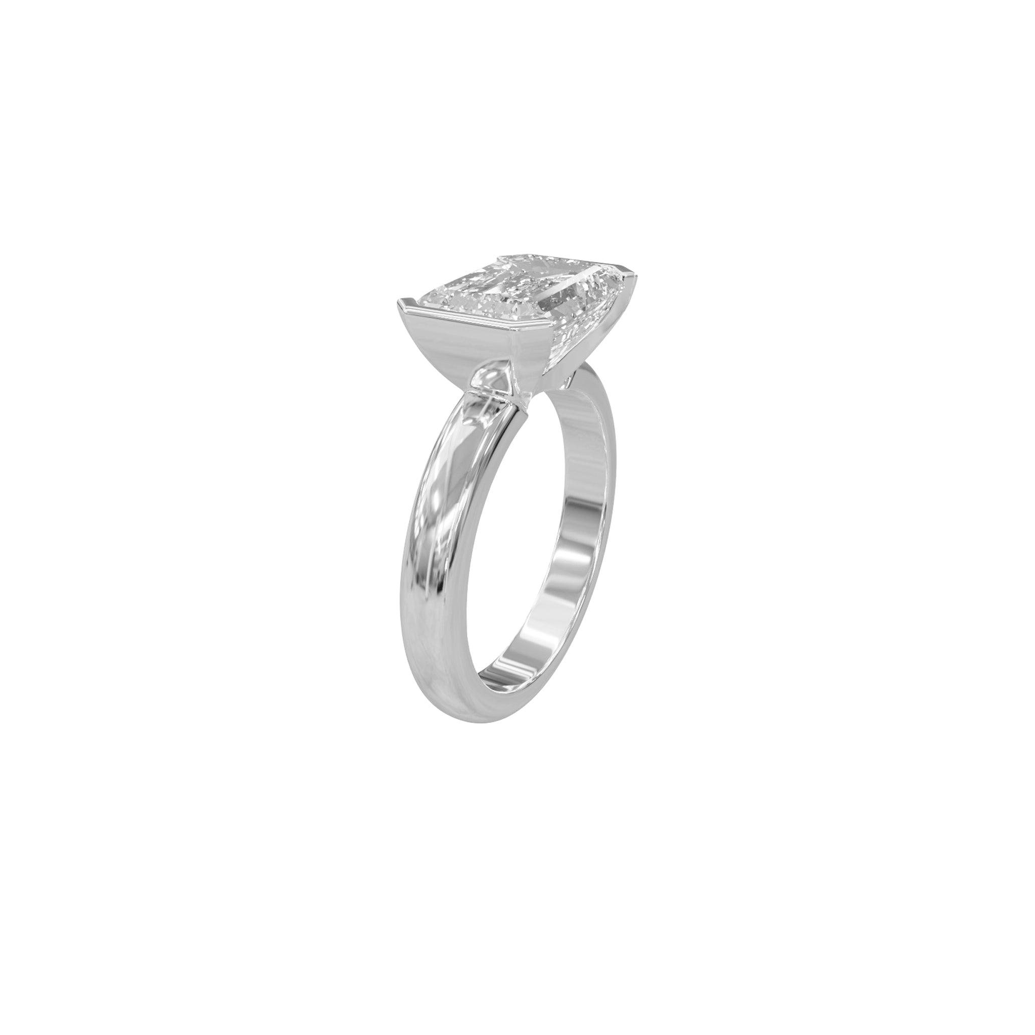 Vivian East-West Radiant Ring-Eliise Maar Fine Jewellery Australia-Eliise Maar Jewellery