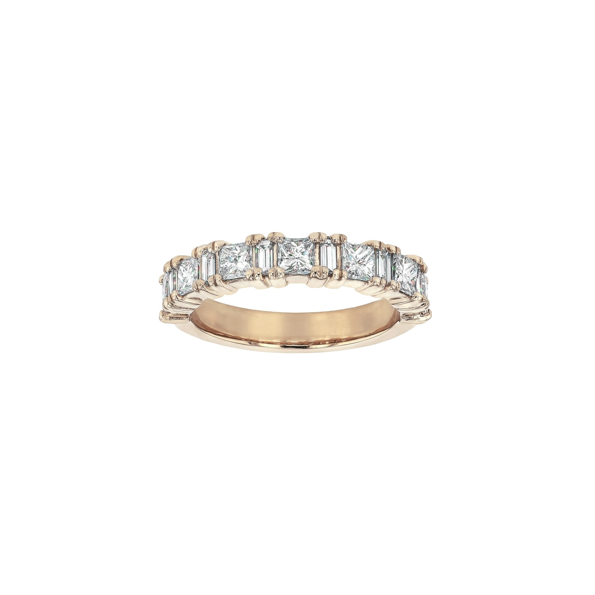 Whitney Luxe Diamond Band-Diamond Band-Eliise Maar Fine Jewellery Australia-18K Rose Gold-Natural Diamonds-Eliise Maar Jewellery