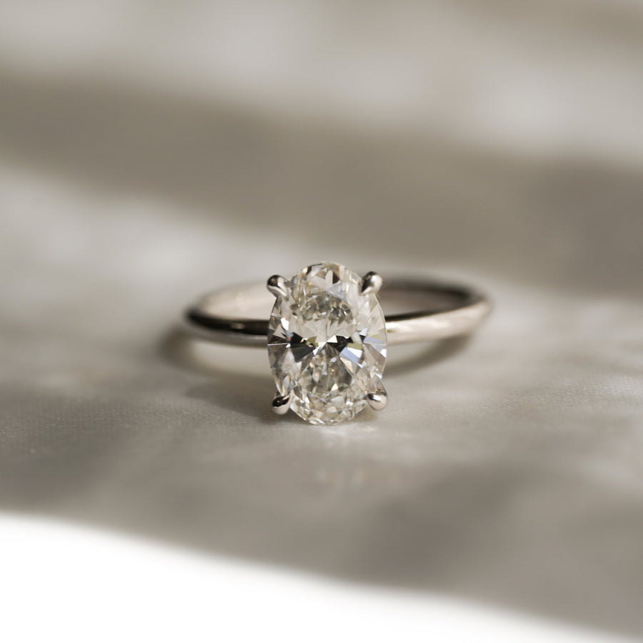2.50ct Grace Diamond Solitaire - Platinum - Lab Grown Diamond - Eliise Maar Jewellery